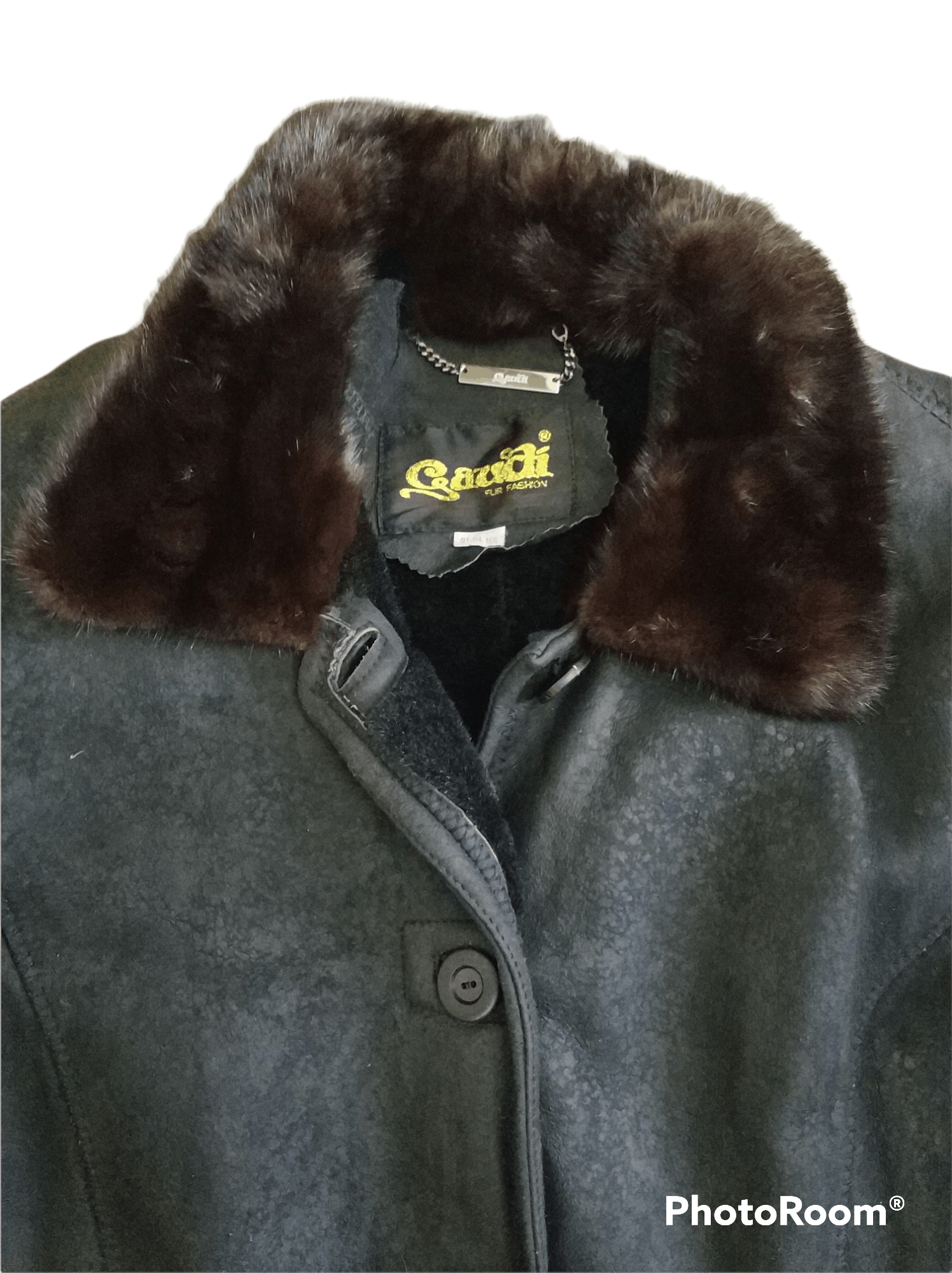 Other 🔥Caudi Black Faux Fur Sherpa Synthetic Leather Jacket Size US S / EU 44-46 / 1 - 6 Thumbnail