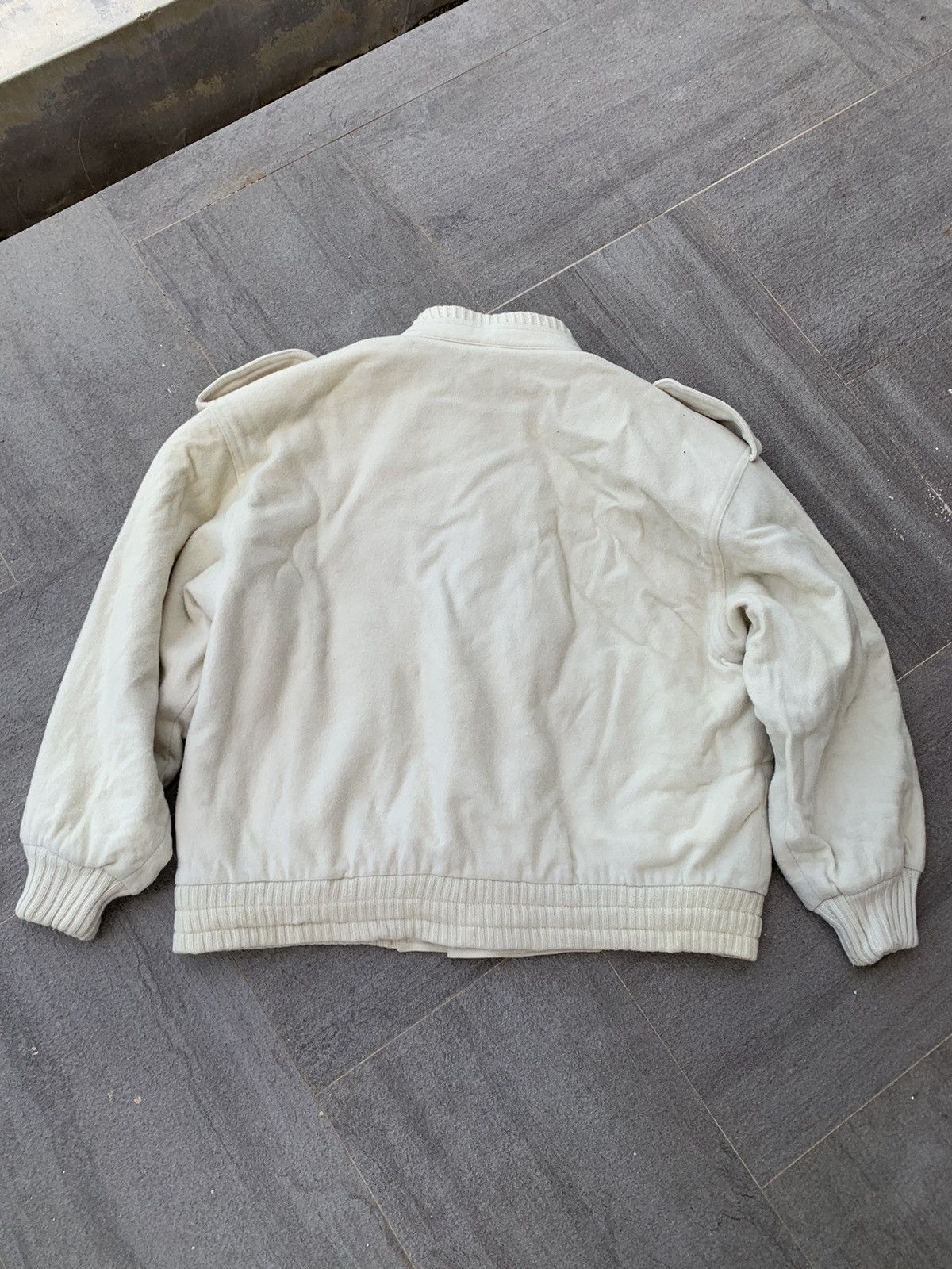 Sports Specialties × Vintage Vintage Pia Sports Wool Bombers Jacket Size US L / EU 52-54 / 3 - 3 Thumbnail