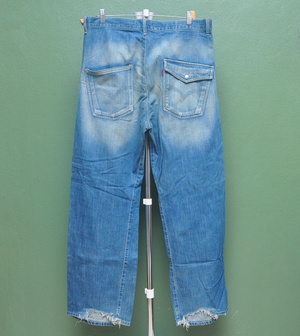 Designer × Japanese Brand × Vintage Vintage Levis Engineer Japanese Designer Fashion Style Size US 35 - 4 Thumbnail