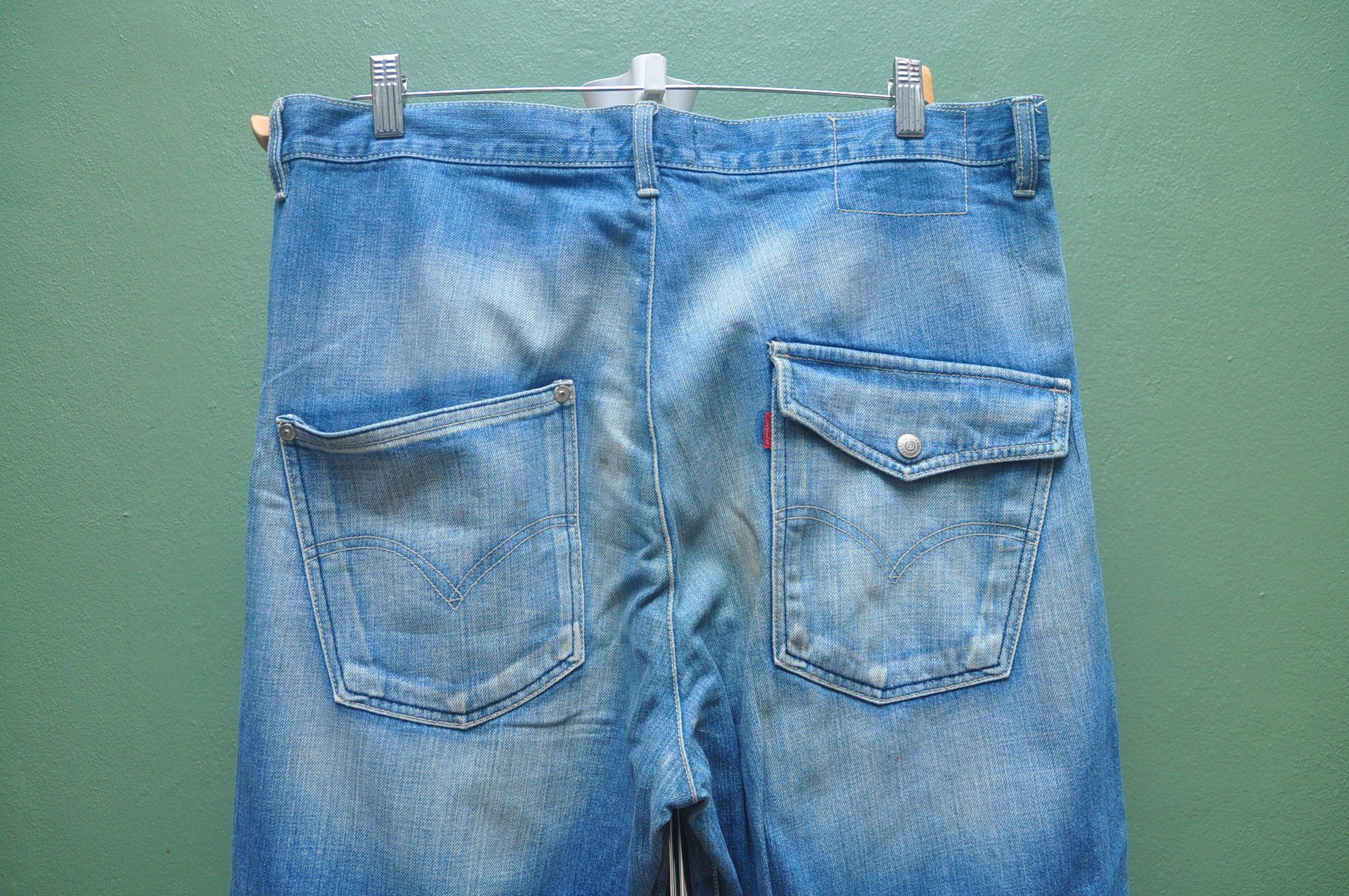 Designer × Japanese Brand × Vintage Vintage Levis Engineer Japanese Designer Fashion Style Size US 35 - 5 Thumbnail