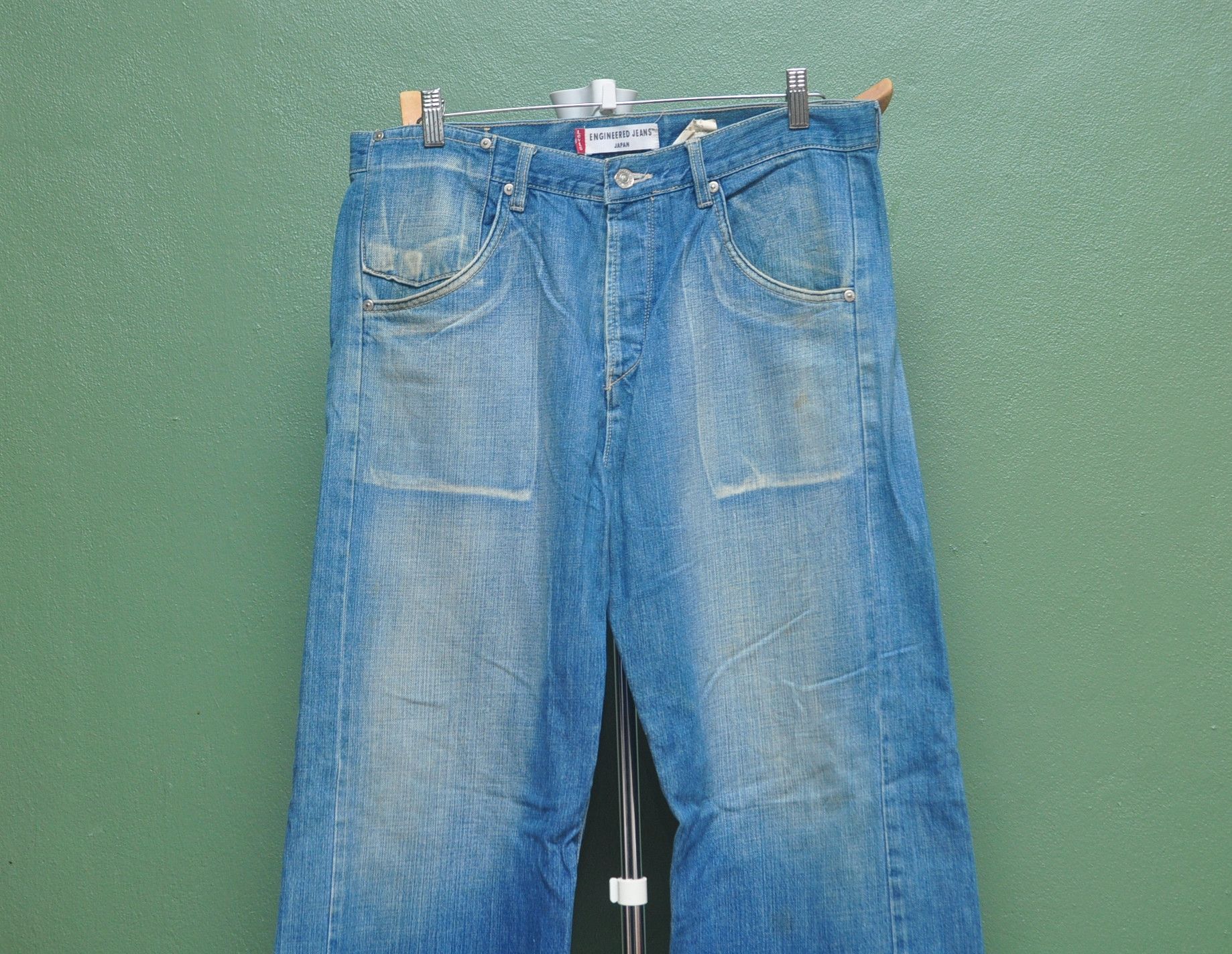 Designer × Japanese Brand × Vintage Vintage Levis Engineer Japanese Designer Fashion Style Size US 35 - 2 Thumbnail