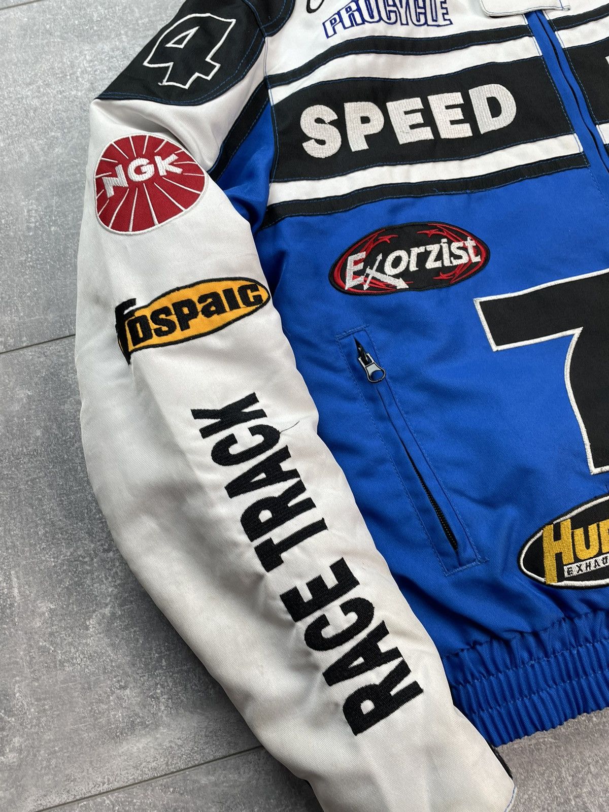 FAST LANE SPONSOR RACING JACKET VERY RARE