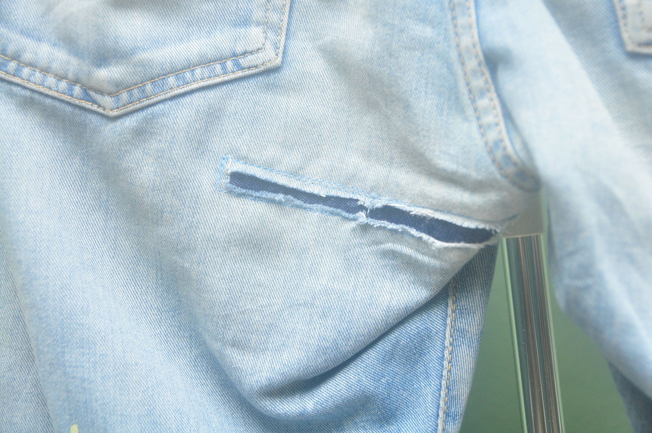 Designer × Japanese Brand × R.H.Vintage R.H. Vintage Made In Japan Denim Jeans Travis Scott Style Size US 36 / EU 52 - 6 Thumbnail