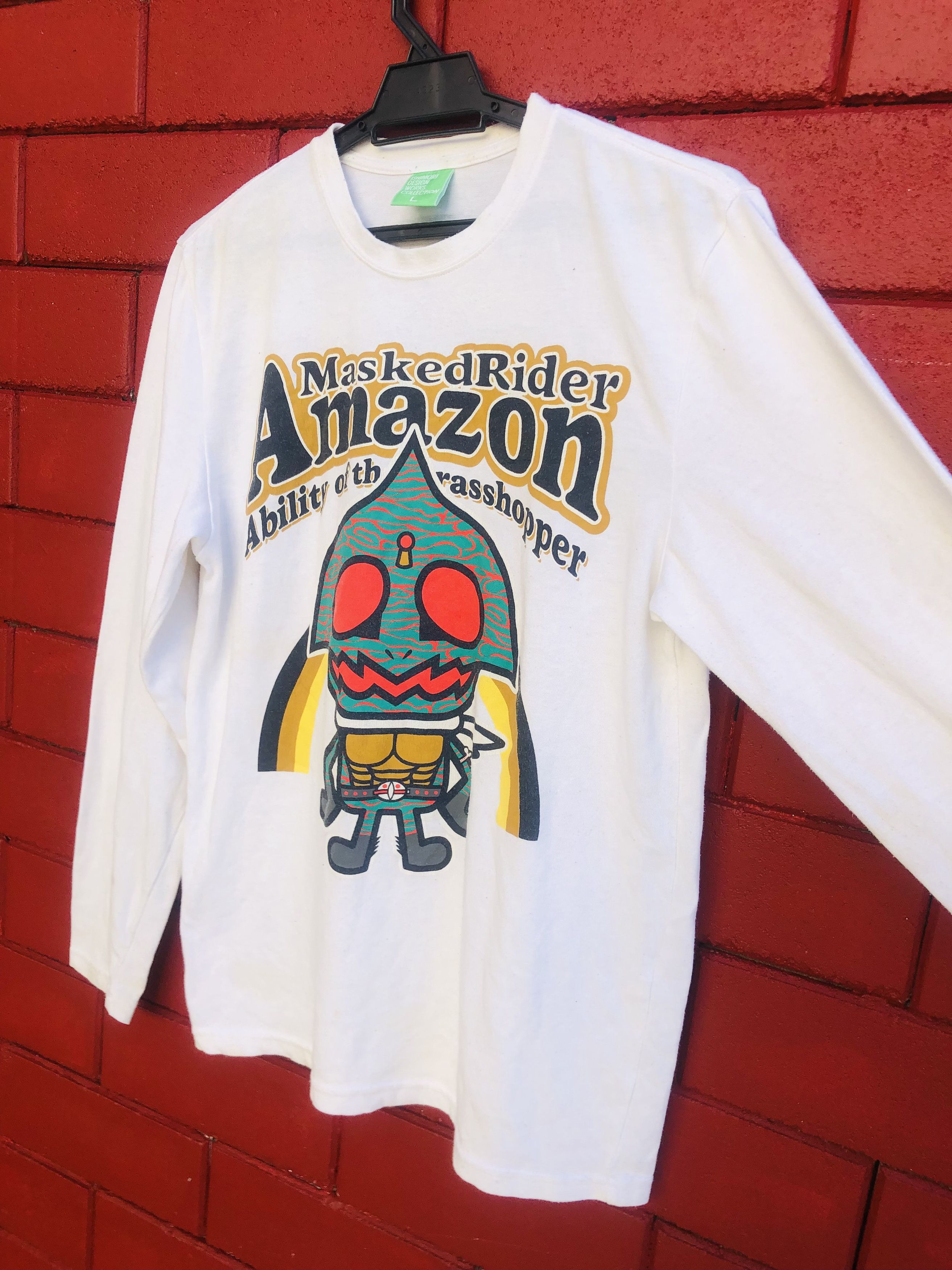 Japanese Brand × Vintage Vintage Masked Rider Famous Cartoon Movie Series Size US M / EU 48-50 / 2 - 4 Thumbnail