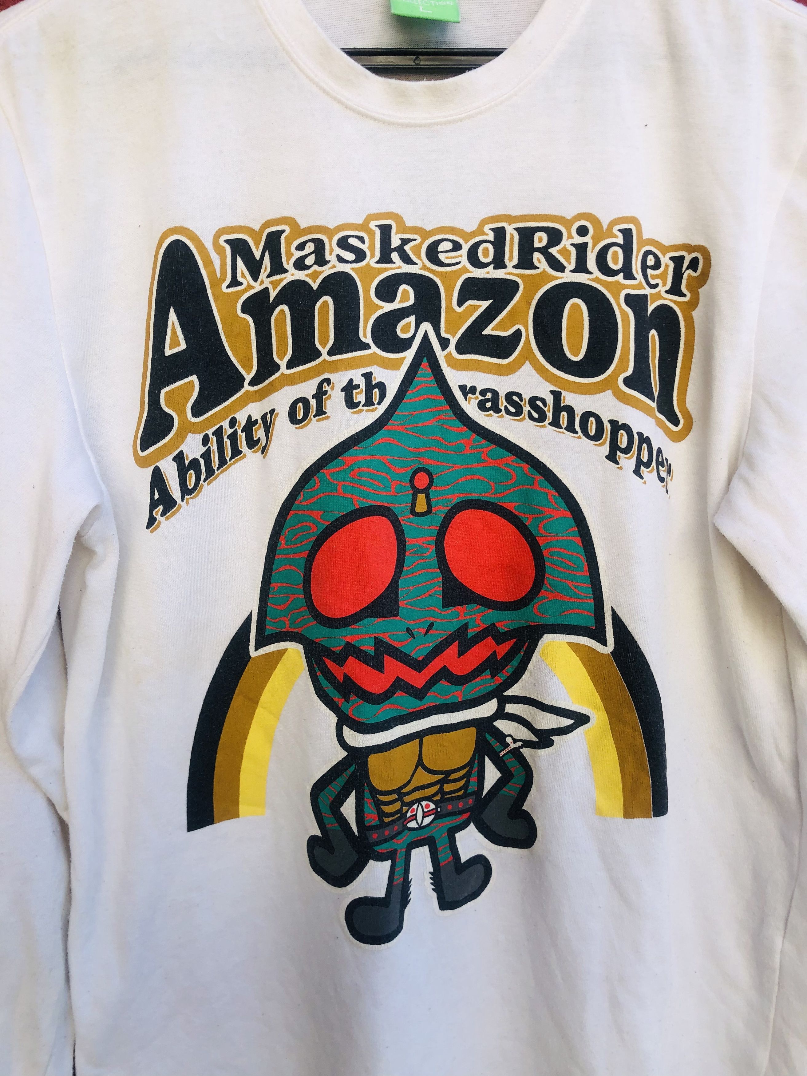 Japanese Brand × Vintage Vintage Masked Rider Famous Cartoon Movie Series Size US M / EU 48-50 / 2 - 3 Thumbnail