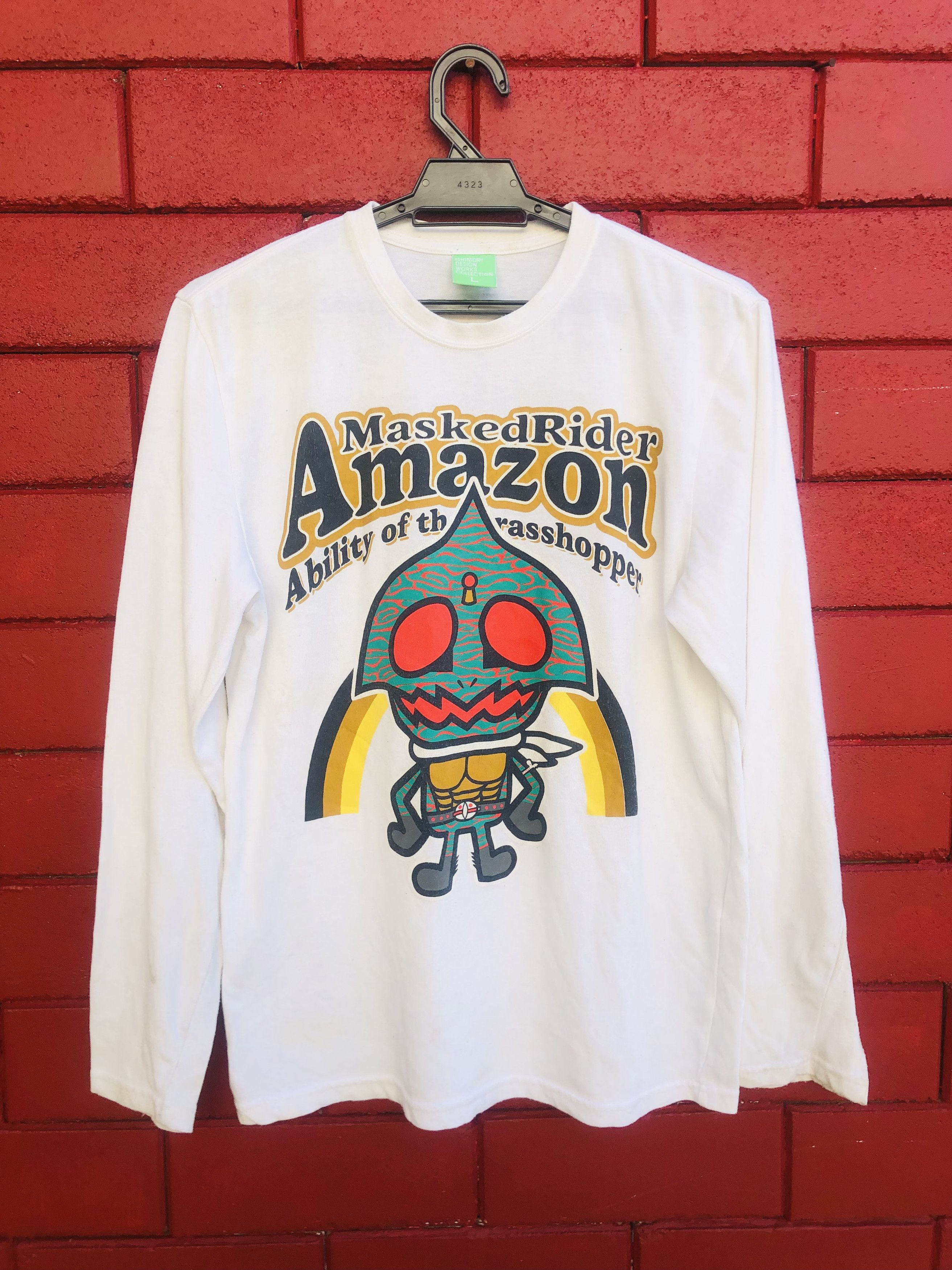 Japanese Brand × Vintage Vintage Masked Rider Famous Cartoon Movie Series Size US M / EU 48-50 / 2 - 1 Thumbnail