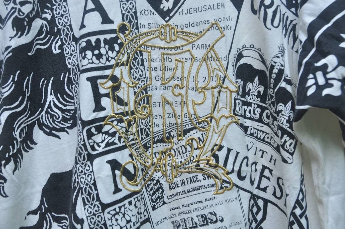 Japanese Brand × Vintage Vintage Farnese Royal Marine Designer Fashion Style Shirt Size US XL / EU 56 / 4 - 4 Thumbnail