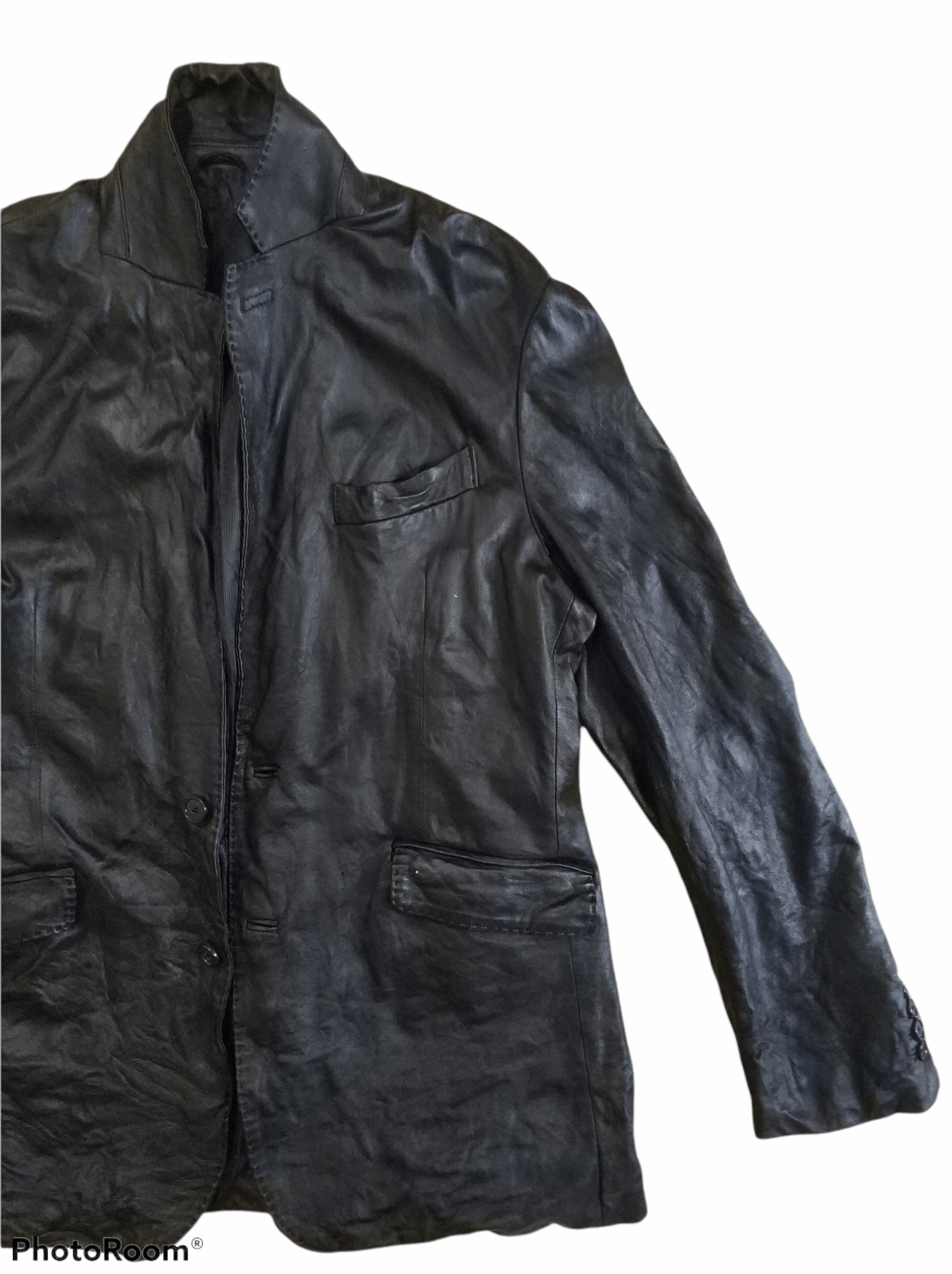 Other 🔥Black Licorice Leather Jacket Size US M / EU 48-50 / 2 - 3 Thumbnail