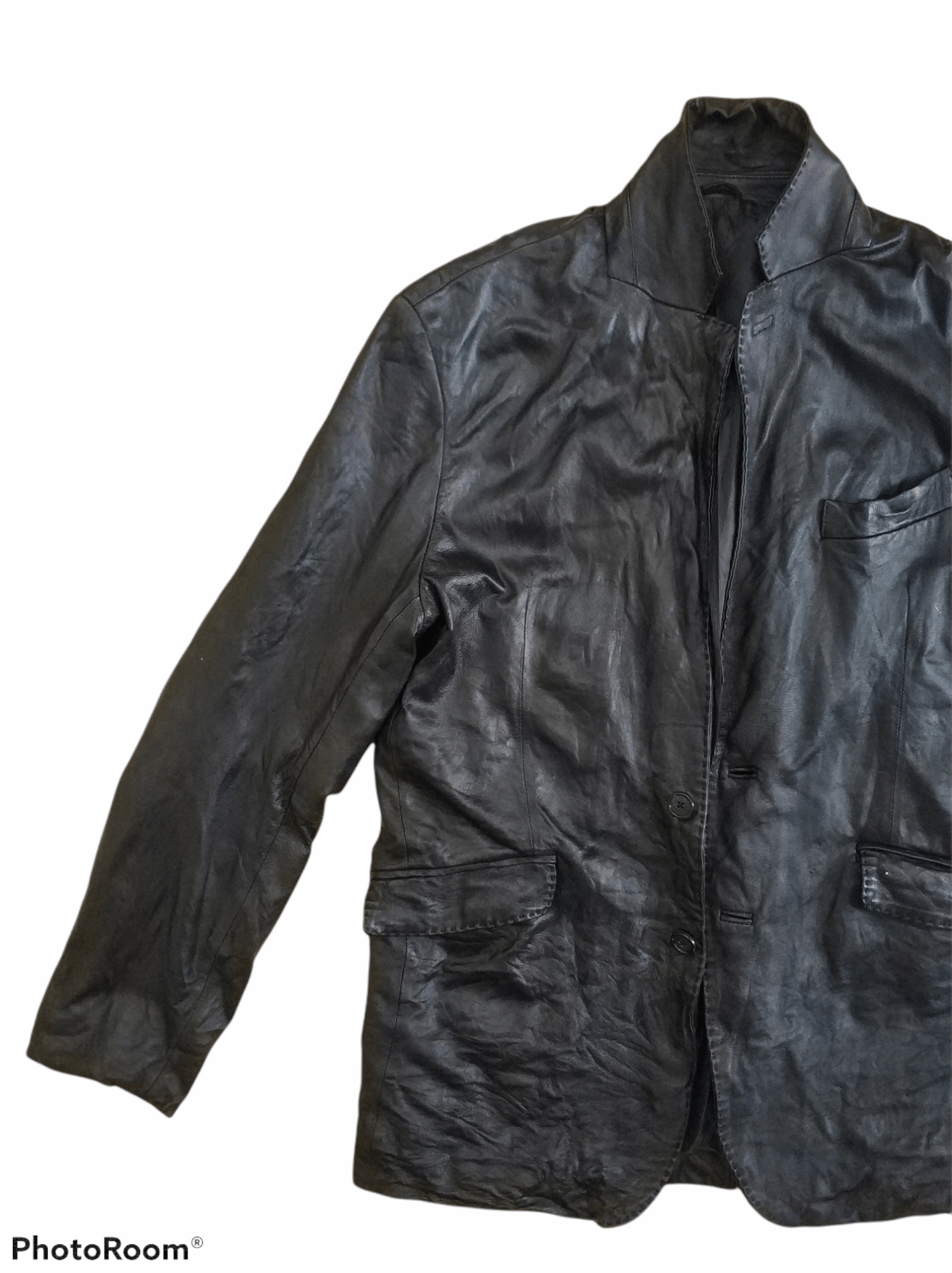 Other 🔥Black Licorice Leather Jacket Size US M / EU 48-50 / 2 - 4 Thumbnail