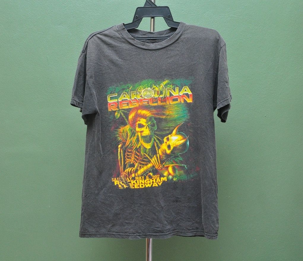 Band Tees × Designer × Japanese Brand Vintage Band Carolina Rebelion Music Shirt Size US M / EU 48-50 / 2 - 1 Thumbnail