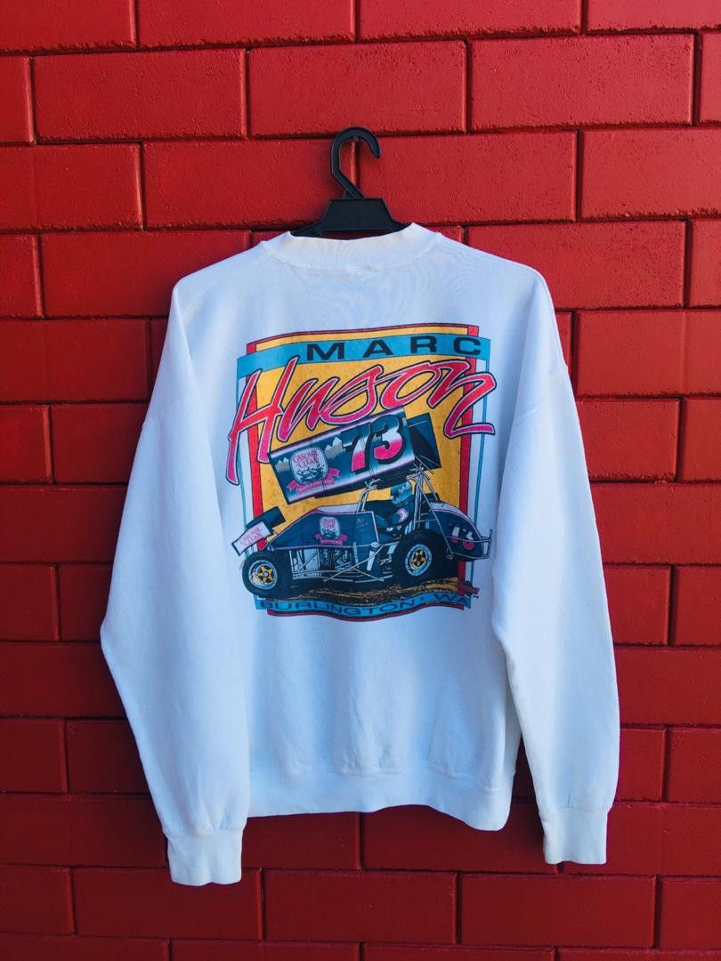 Japanese Brand × Vintage Vintage Cascade Clear Marc Hudson Burlington Sweatshirt Size US XL / EU 56 / 4 - 1 Thumbnail