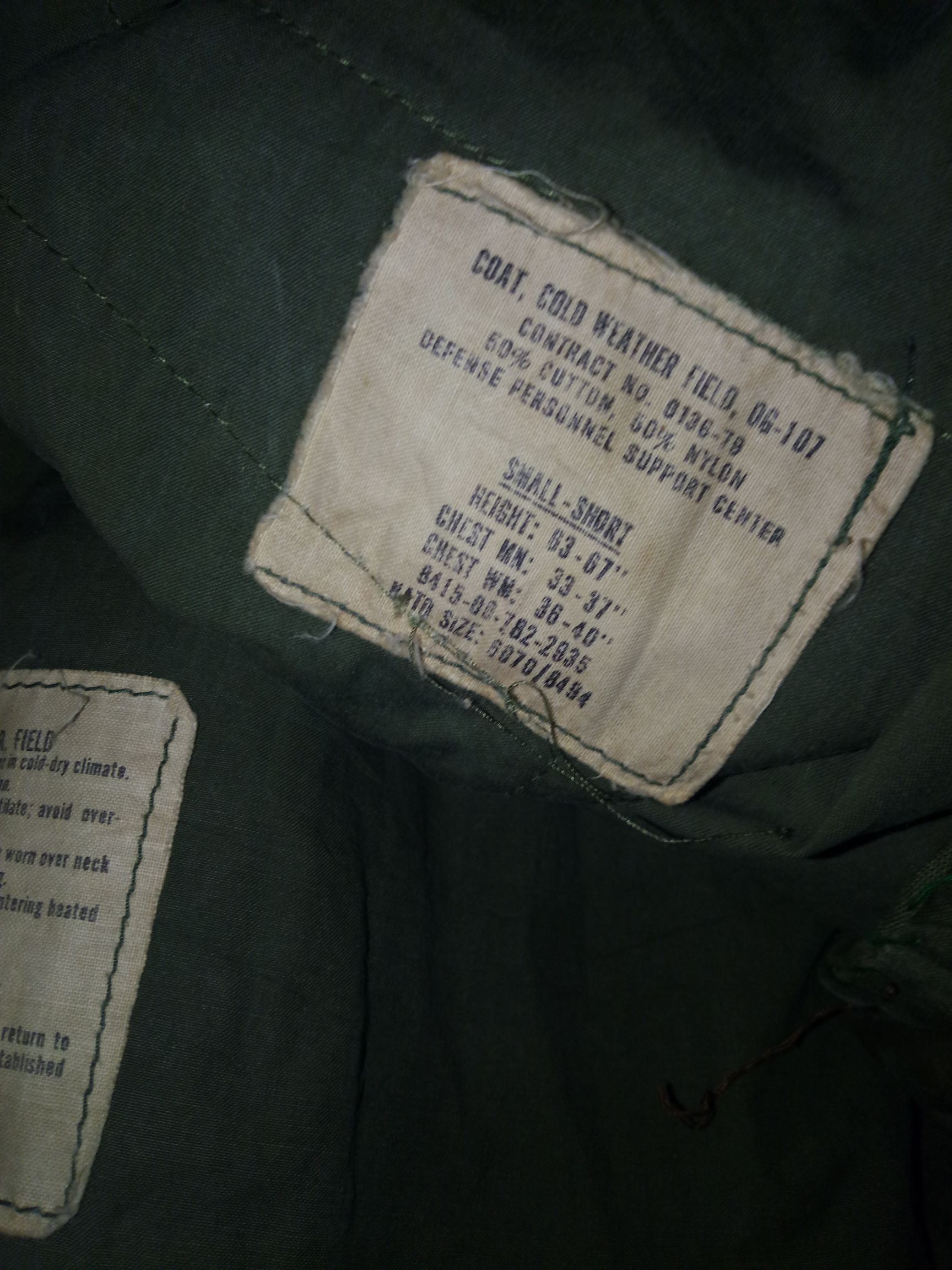 The Rolling Stones × Vintage Vintage Army jacket x Rolling Stones custom coat Size US M / EU 48-50 / 2 - 6 Thumbnail