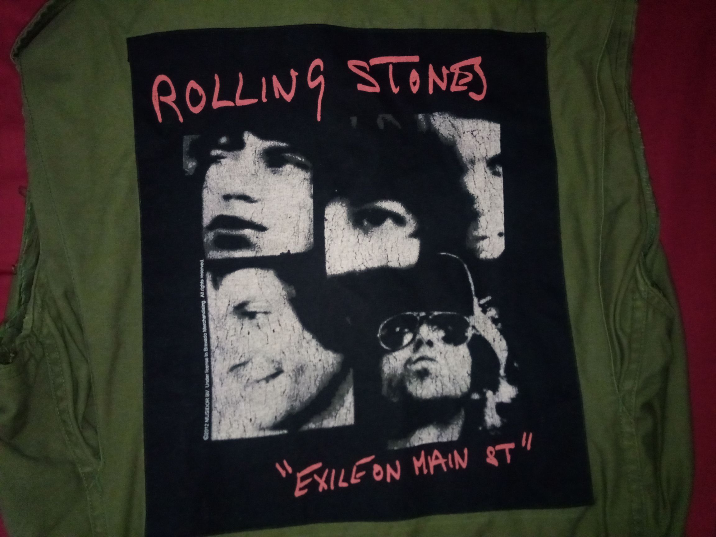 The Rolling Stones × Vintage Vintage Army jacket x Rolling Stones custom coat Size US M / EU 48-50 / 2 - 1 Thumbnail