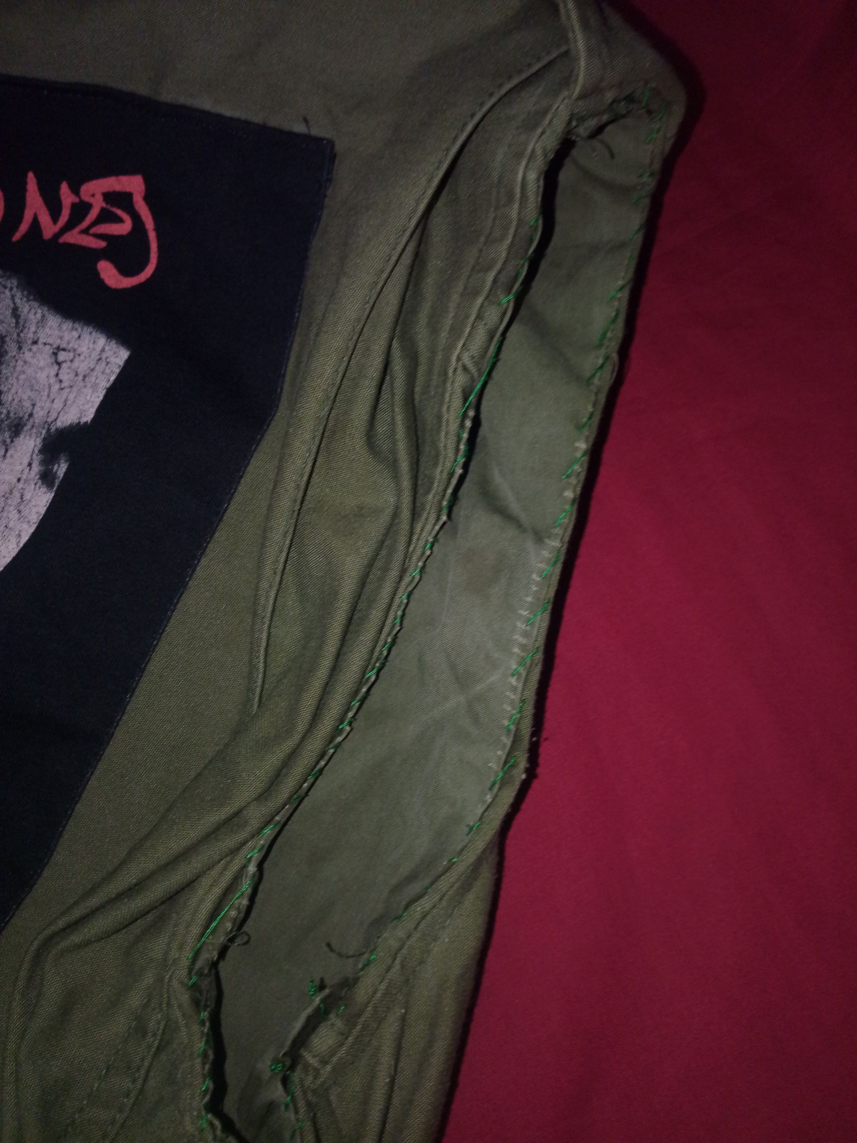 The Rolling Stones × Vintage Vintage Army jacket x Rolling Stones custom coat Size US M / EU 48-50 / 2 - 7 Thumbnail