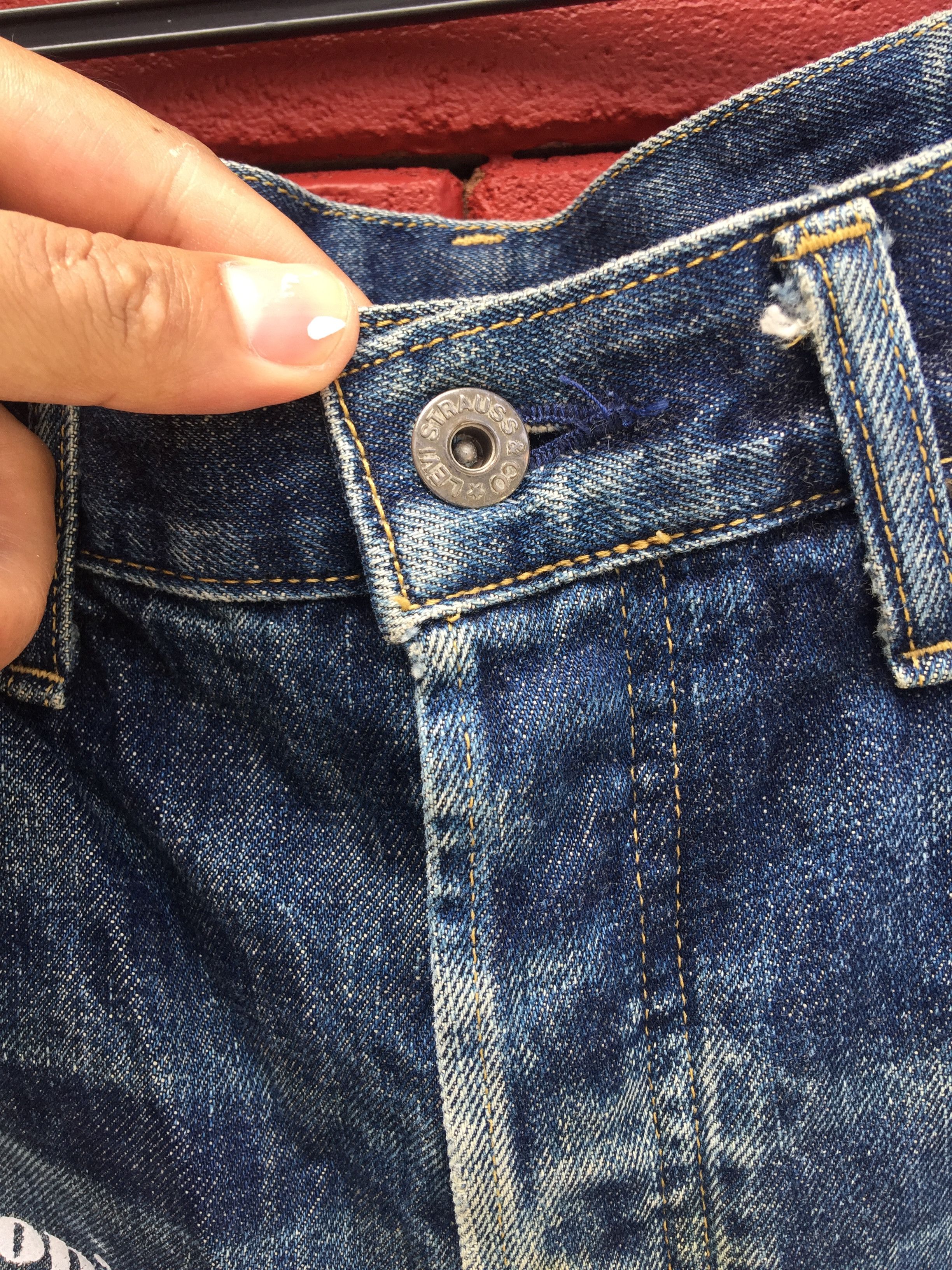Japanese Brand × Vintage Vintage Levis Big E Travis Scott Fashion Style Denim Size US 31 - 6 Thumbnail