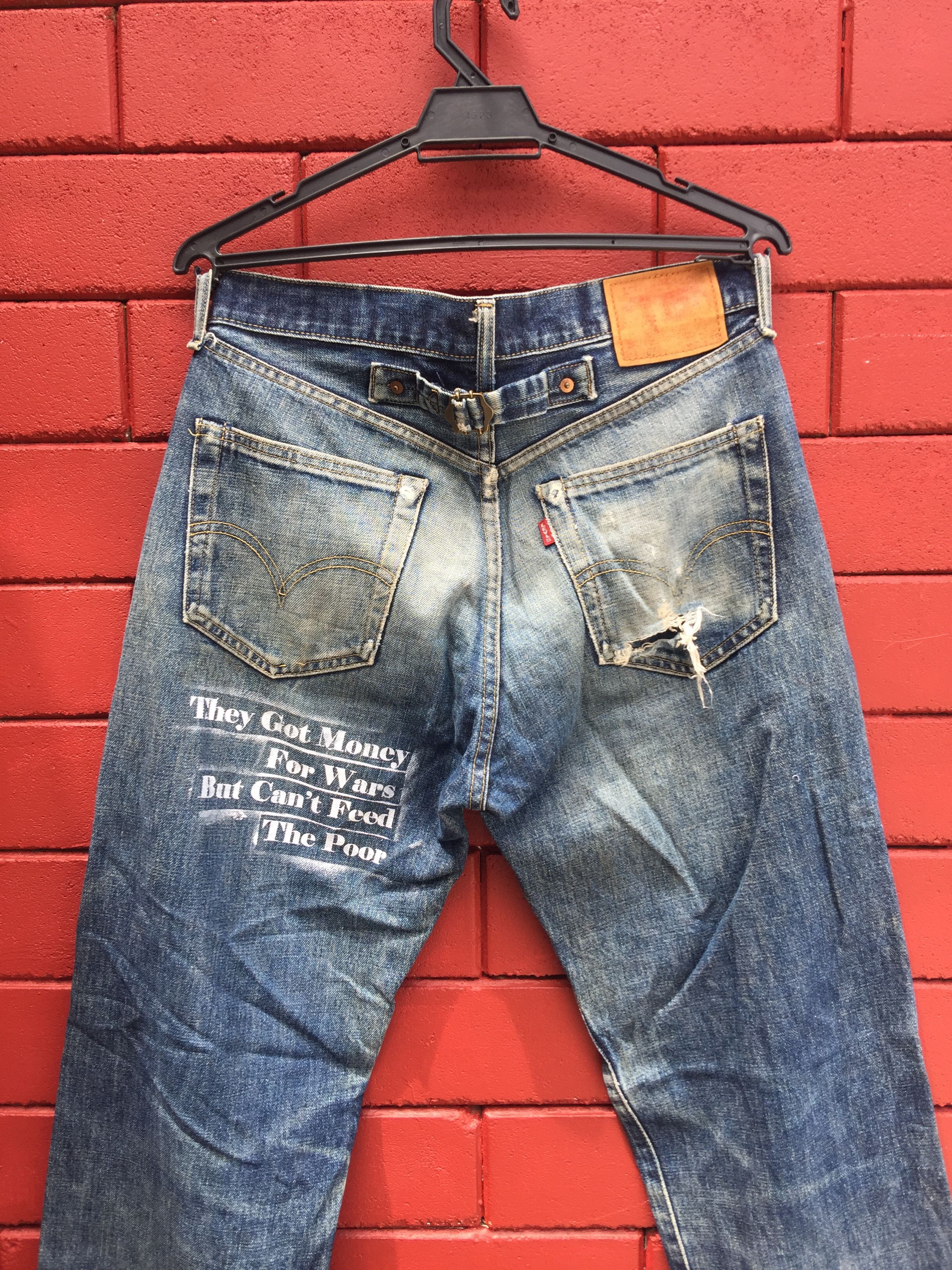 Japanese Brand × Vintage Vintage Levis Big E Travis Scott Fashion Style Denim Size US 31 - 8 Thumbnail