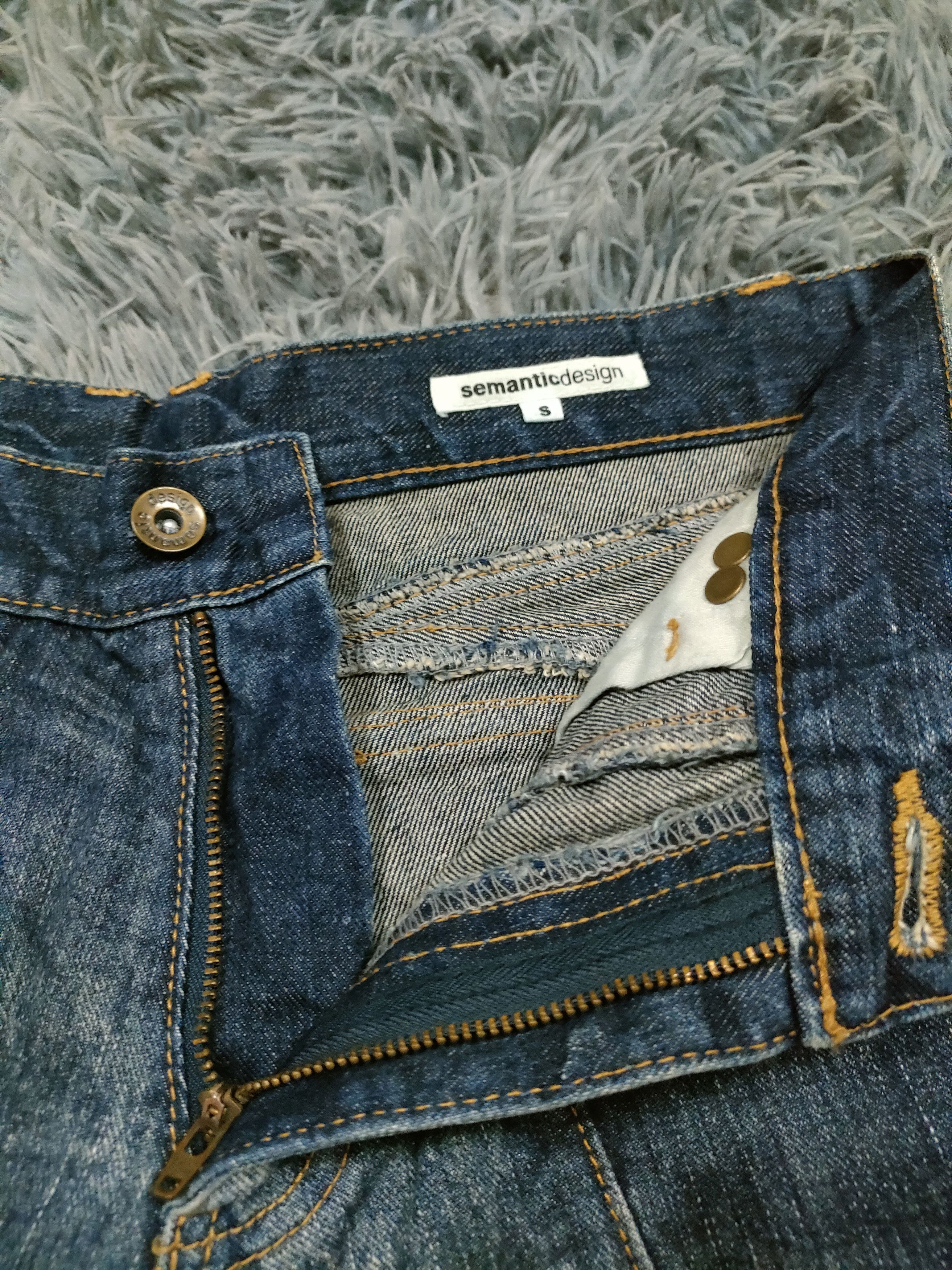 Designer × If Six Was Nine × Japanese Brand Flare🔥Semantic Design Denim Jeans Size US 29 - 5 Thumbnail