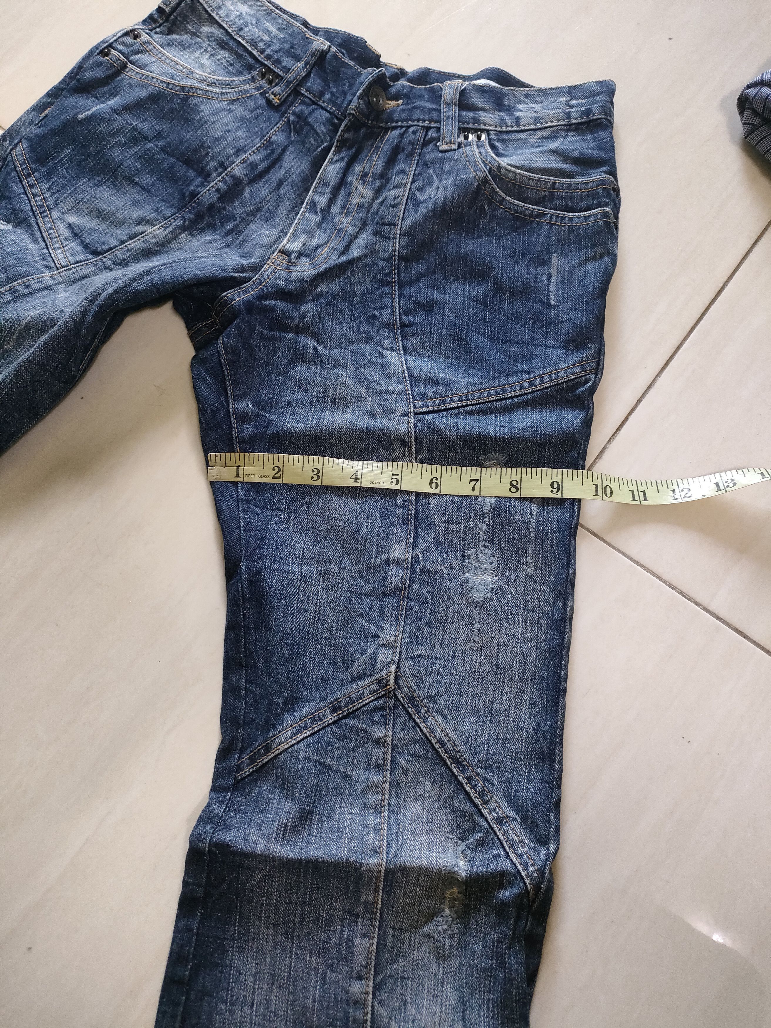 Designer × If Six Was Nine × Japanese Brand Flare🔥Semantic Design Denim Jeans Size US 29 - 9 Thumbnail
