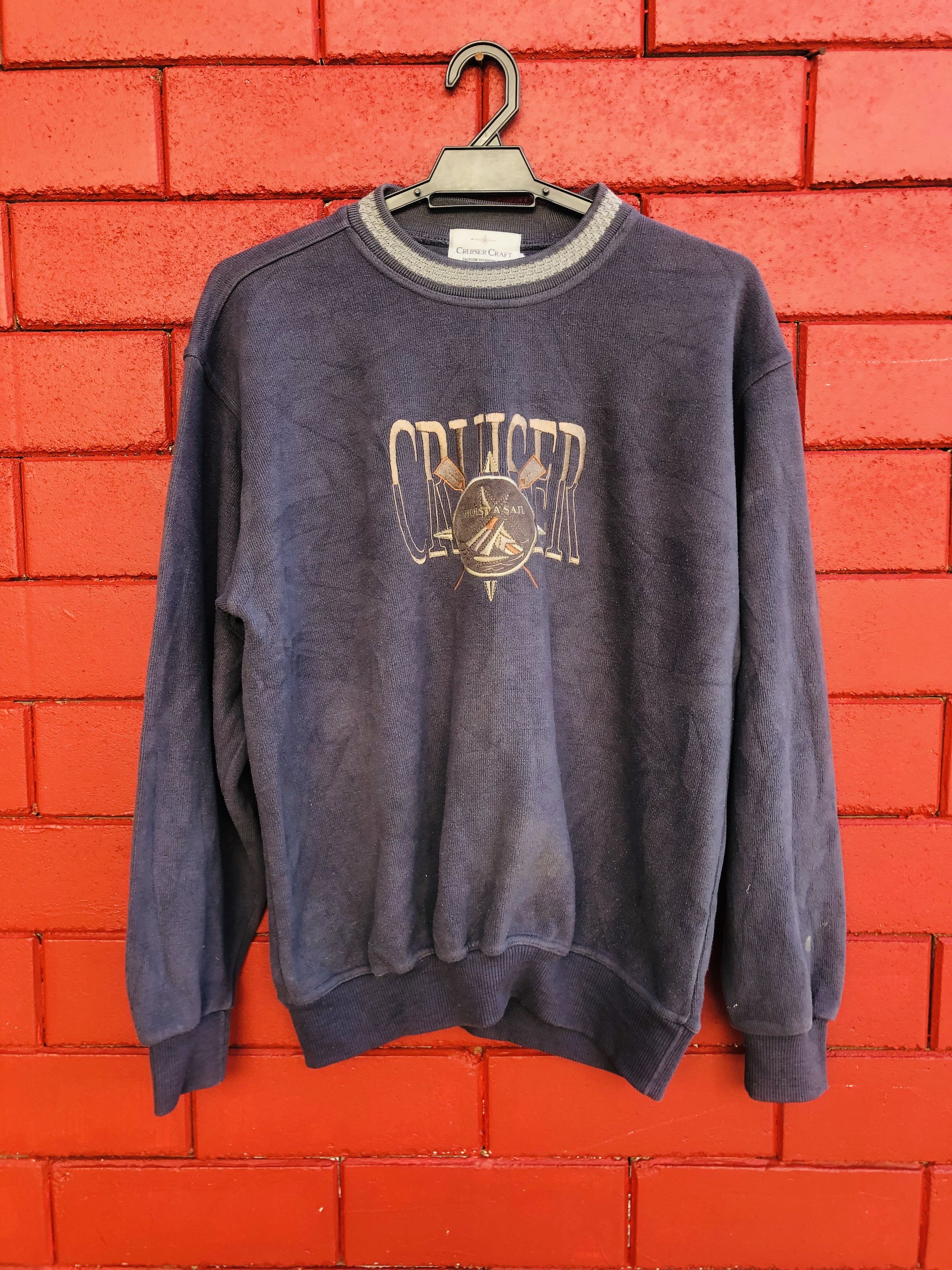 Japanese Brand × Vintage Vintage Cruiser Craft Sweatshirt Size US M / EU 48-50 / 2 - 1 Thumbnail