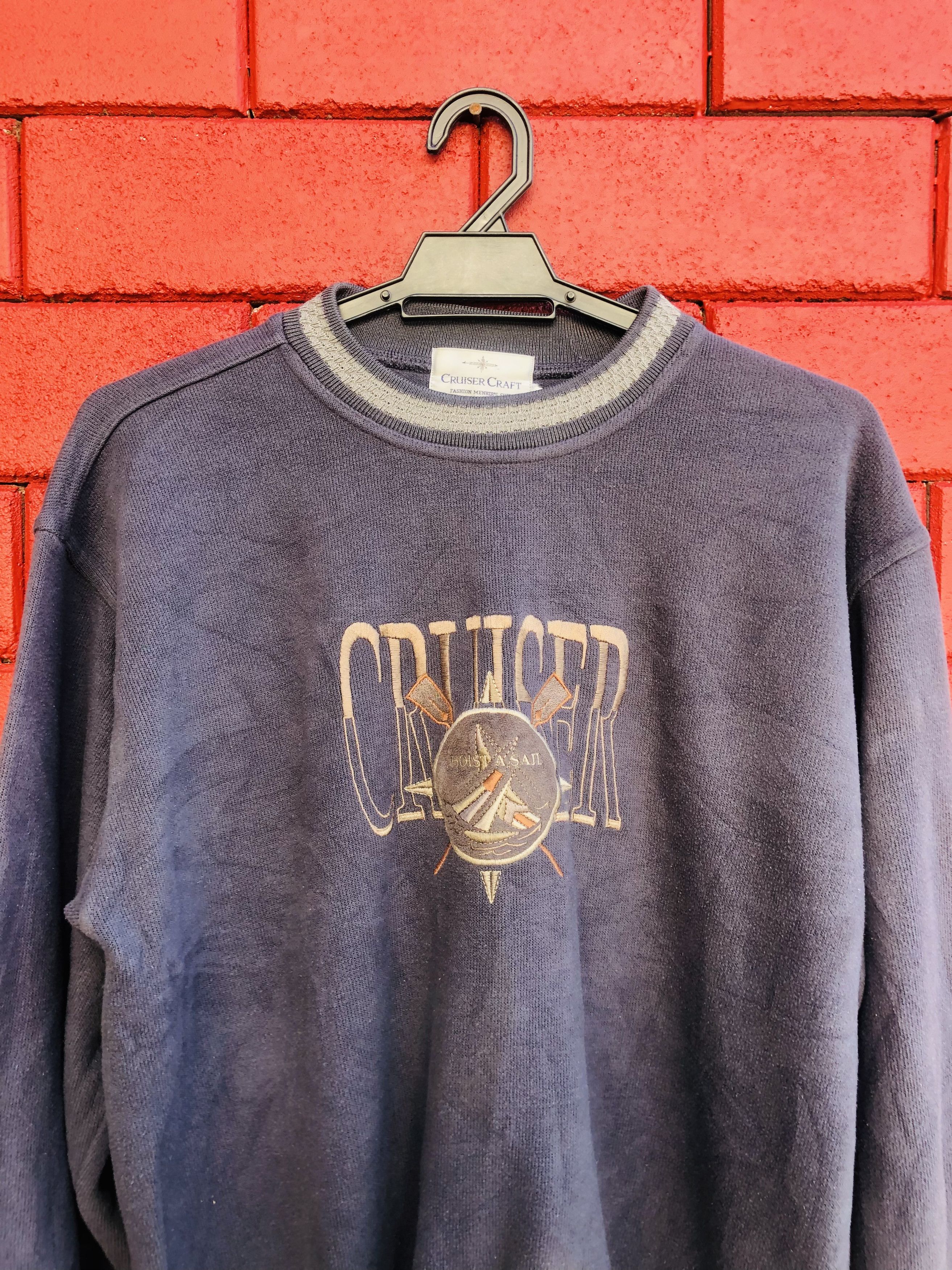 Japanese Brand × Vintage Vintage Cruiser Craft Sweatshirt Size US M / EU 48-50 / 2 - 3 Thumbnail
