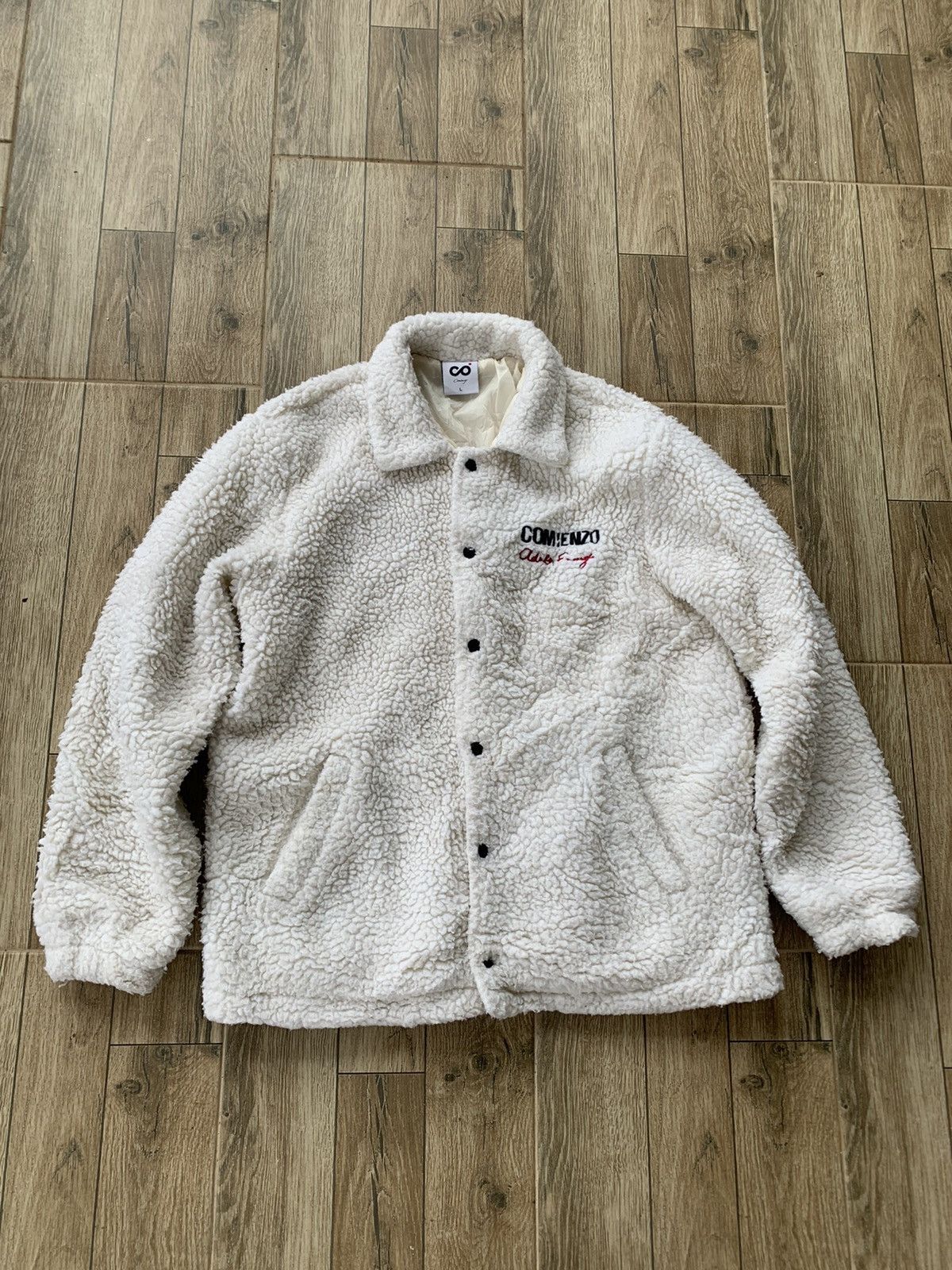Vintage Vintage Comienzo Fleece Sherpa Jacket Size US L / EU 52-54 / 3 - 1 Thumbnail