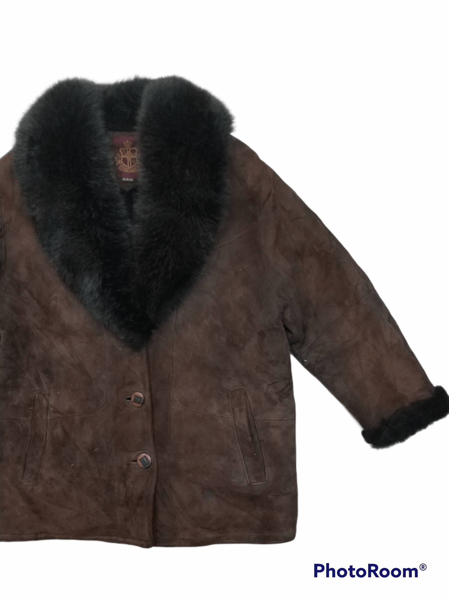 Other 🔥Very Rare Omar Sharif Paris Faux Fur Sherpa Jacket Size US S / EU 44-46 / 1 - 3 Thumbnail