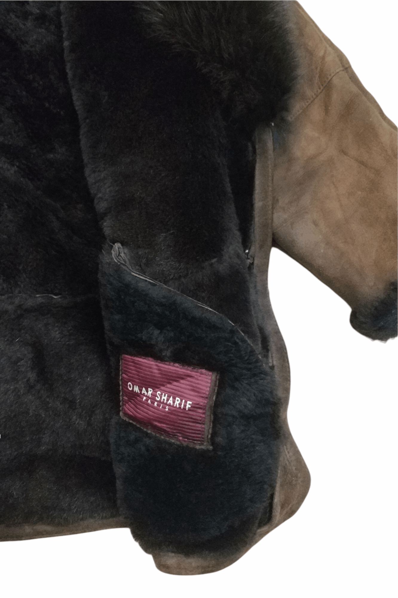 Other 🔥Very Rare Omar Sharif Paris Faux Fur Sherpa Jacket Size US S / EU 44-46 / 1 - 5 Thumbnail