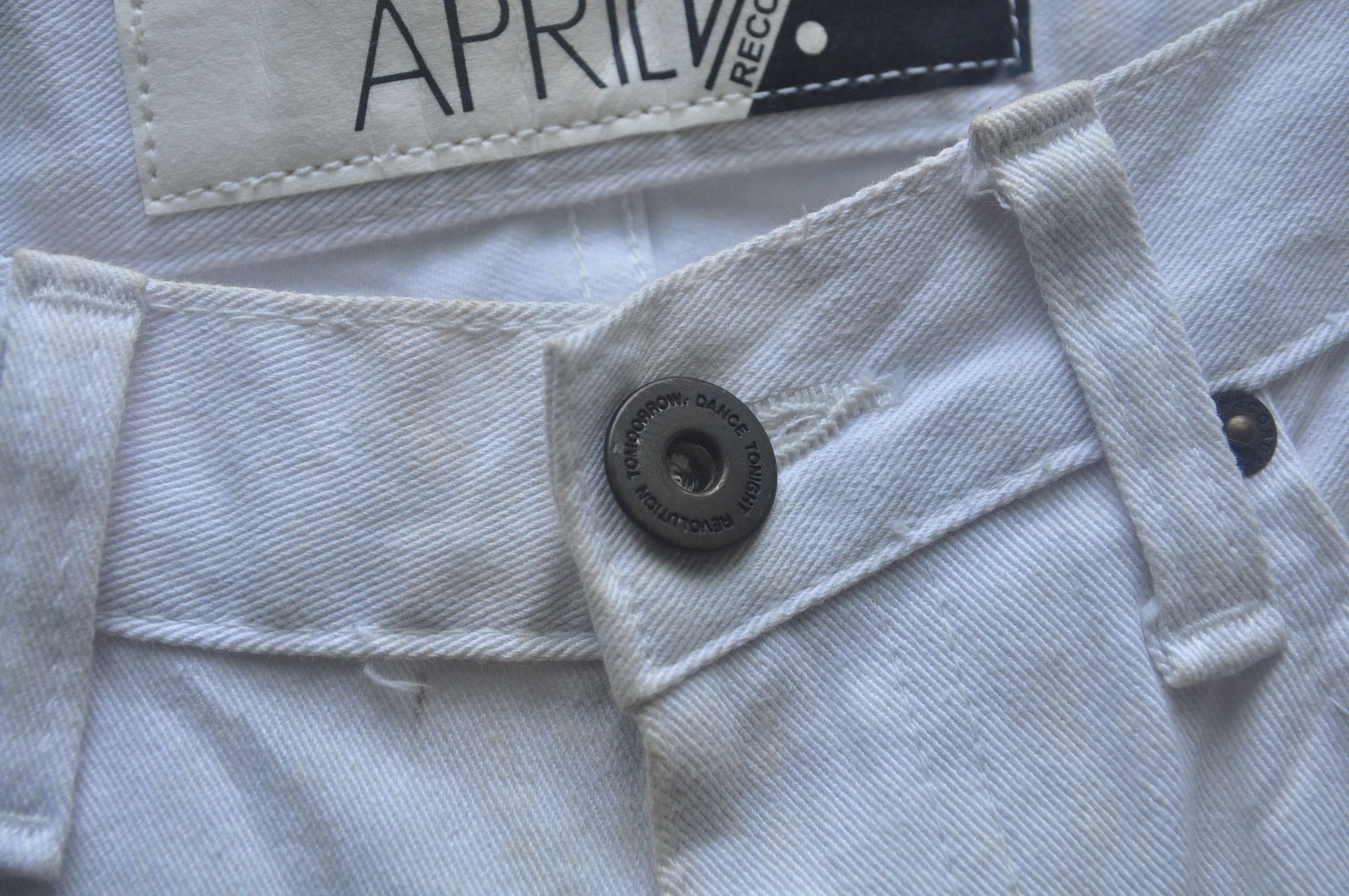 April 77 Vintage April 77 Joey Overdrive Off WHite Jeans Size US 32 / EU 48 - 5 Thumbnail
