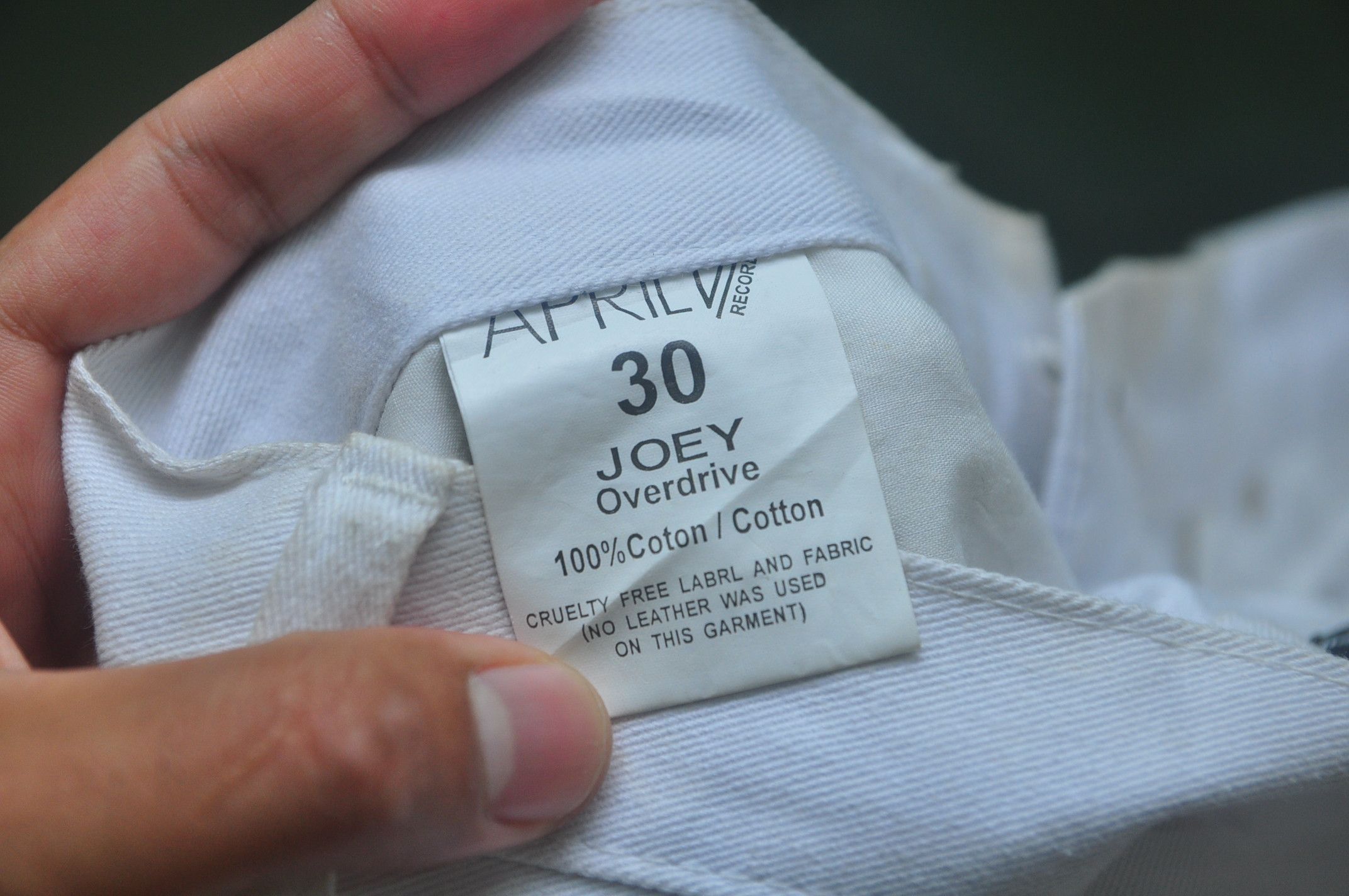 April 77 Vintage April 77 Joey Overdrive Off WHite Jeans Size US 32 / EU 48 - 8 Thumbnail