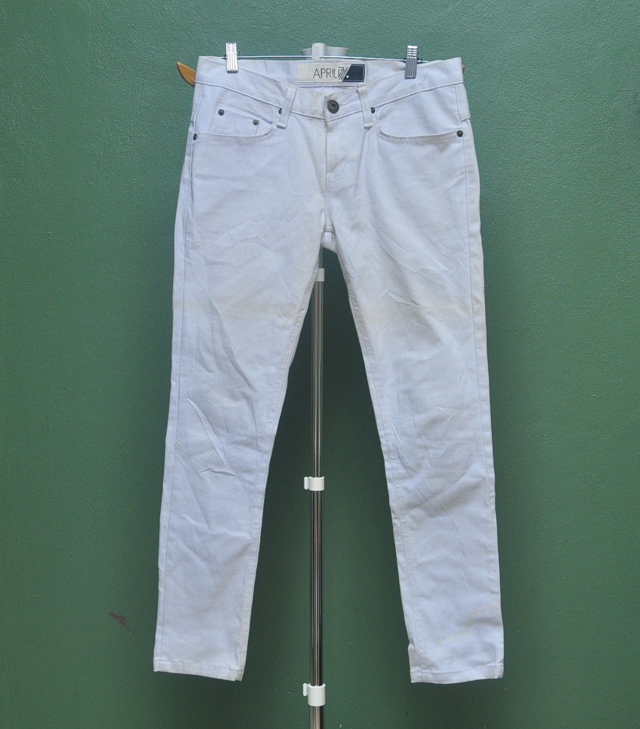 April 77 Vintage April 77 Joey Overdrive Off WHite Jeans Size US 32 / EU 48 - 1 Thumbnail