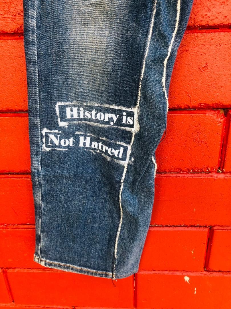 Japanese Brand × Vintage Vintage Max Mara Distressed Custom Travis Scott Style Size US 29 - 6 Thumbnail
