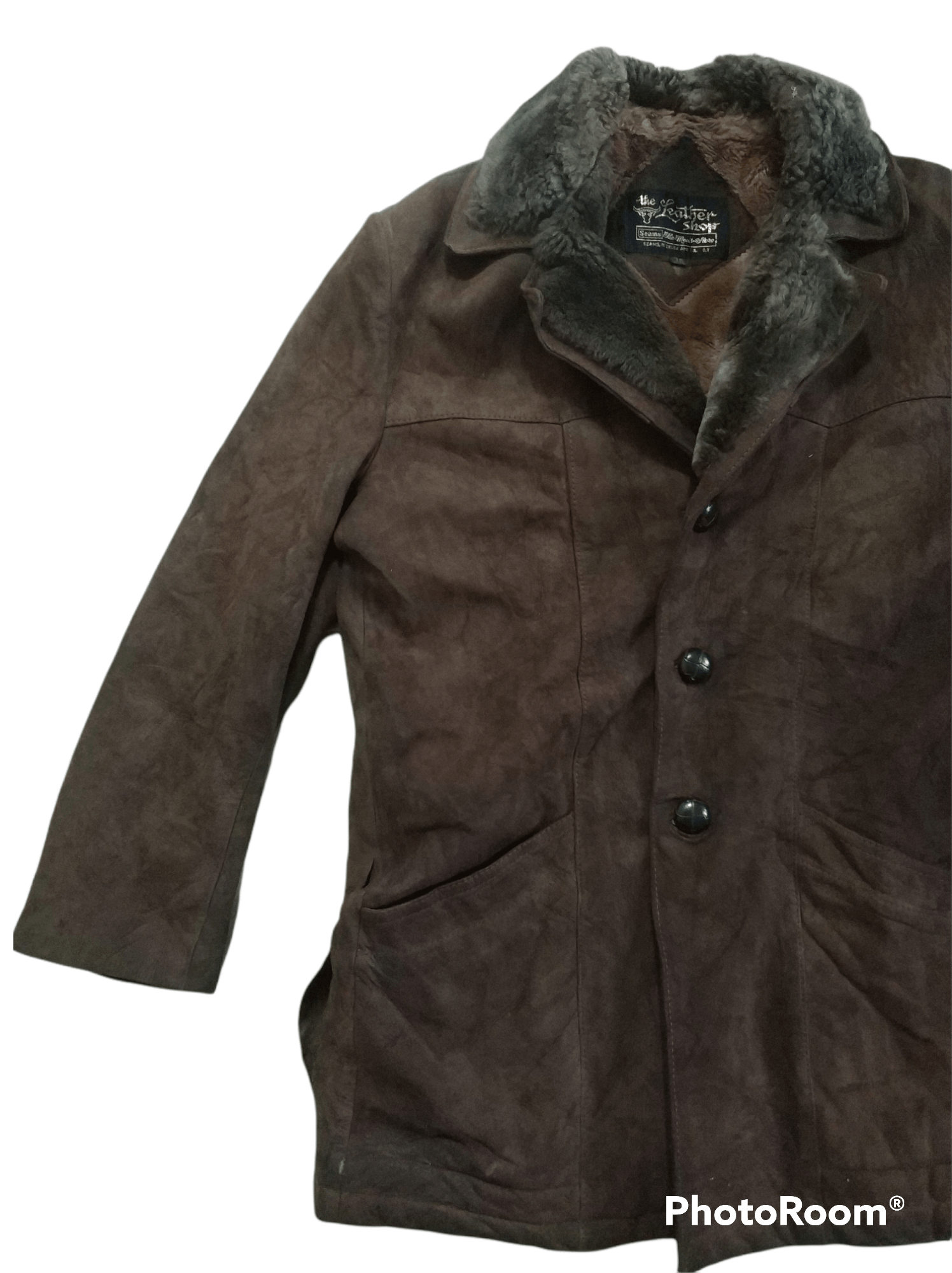 Other 🔥Distressed Seams Faux Fur Shearling Jackets Size US S / EU 44-46 / 1 - 4 Thumbnail