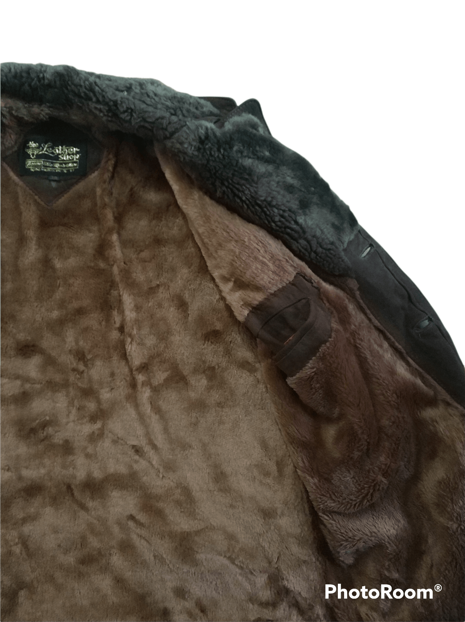 Other 🔥Distressed Seams Faux Fur Shearling Jackets Size US S / EU 44-46 / 1 - 5 Thumbnail
