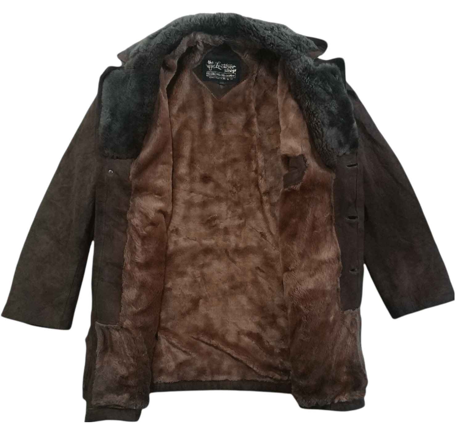 Other 🔥Distressed Seams Faux Fur Shearling Jackets Size US S / EU 44-46 / 1 - 2 Thumbnail