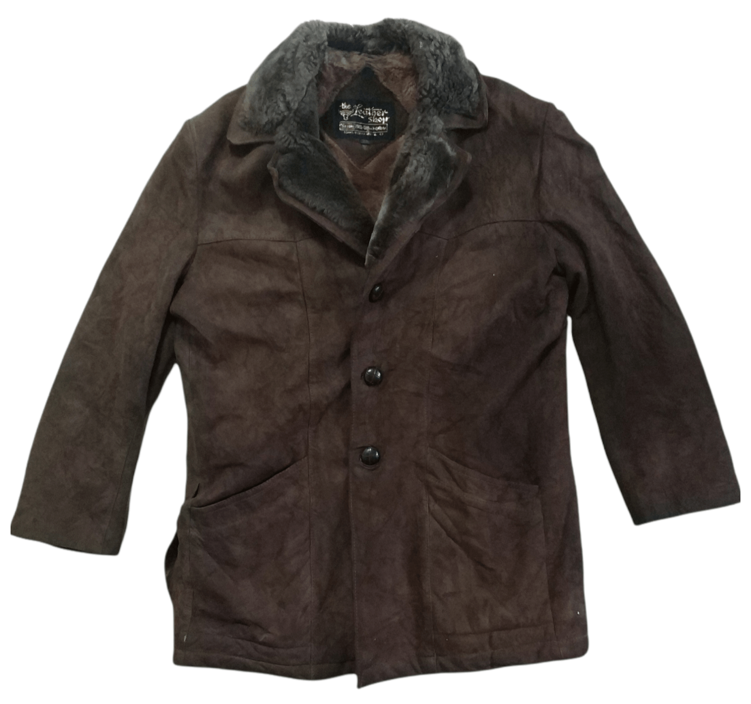 Other 🔥Distressed Seams Faux Fur Shearling Jackets Size US S / EU 44-46 / 1 - 1 Thumbnail