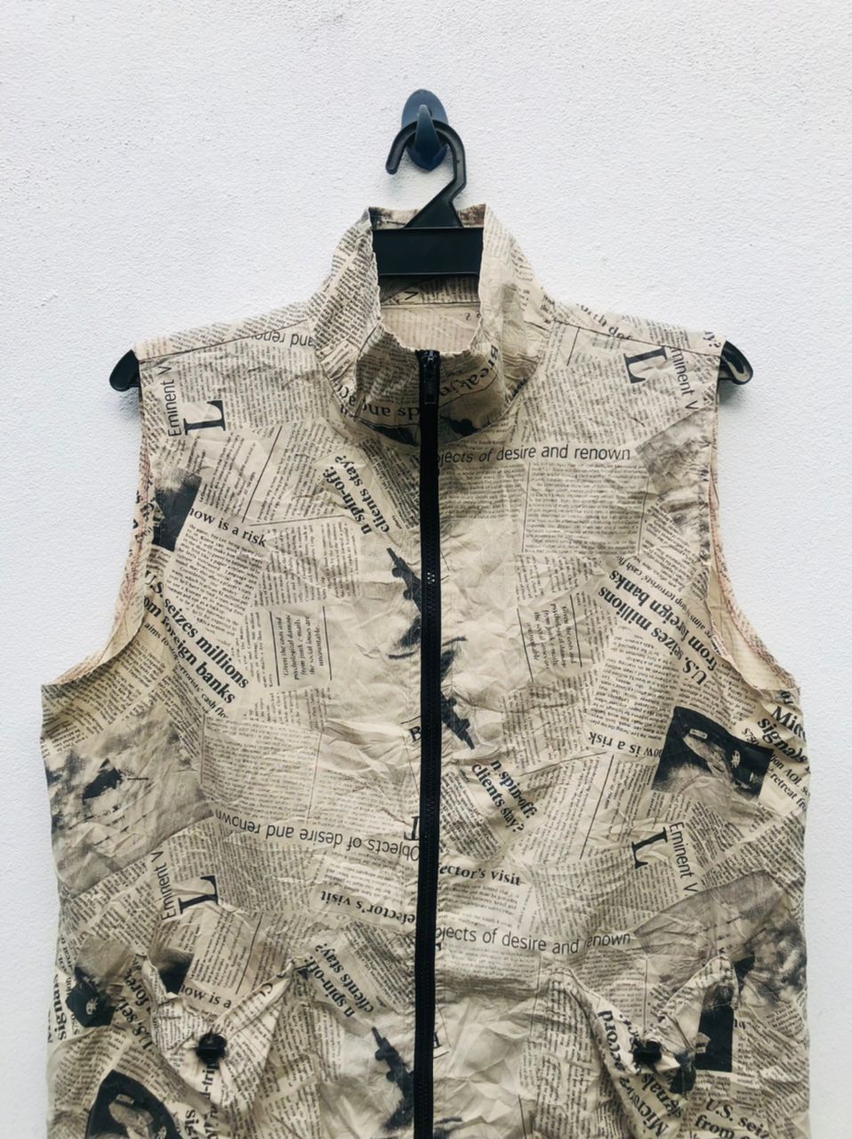 Japanese Brand × Vintage Vintage Japanese Designer Vest Travis Scott Fashion Style Size US M / EU 48-50 / 2 - 3 Thumbnail