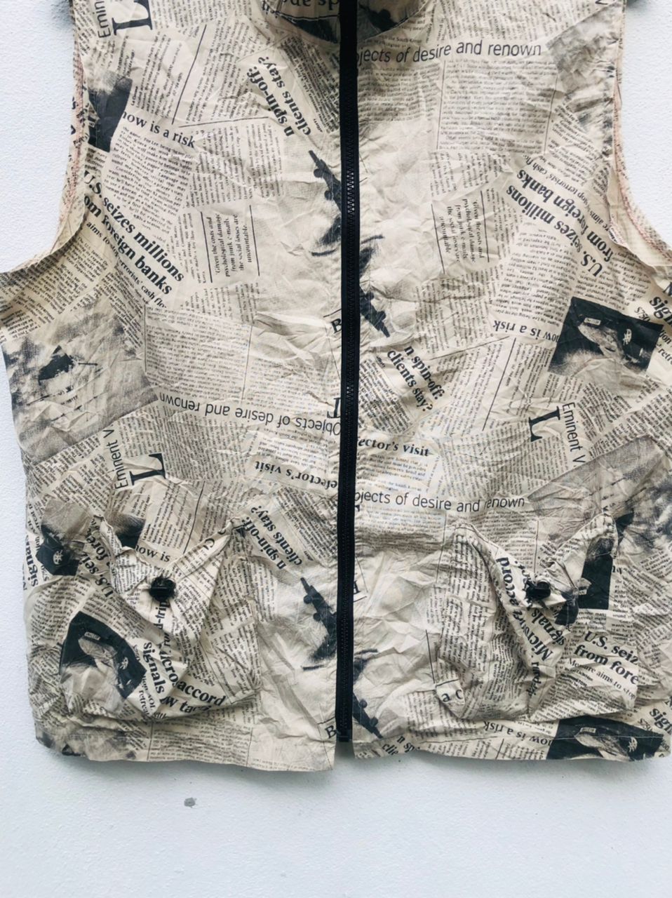 Japanese Brand × Vintage Vintage Japanese Designer Vest Travis Scott Fashion Style Size US M / EU 48-50 / 2 - 4 Thumbnail