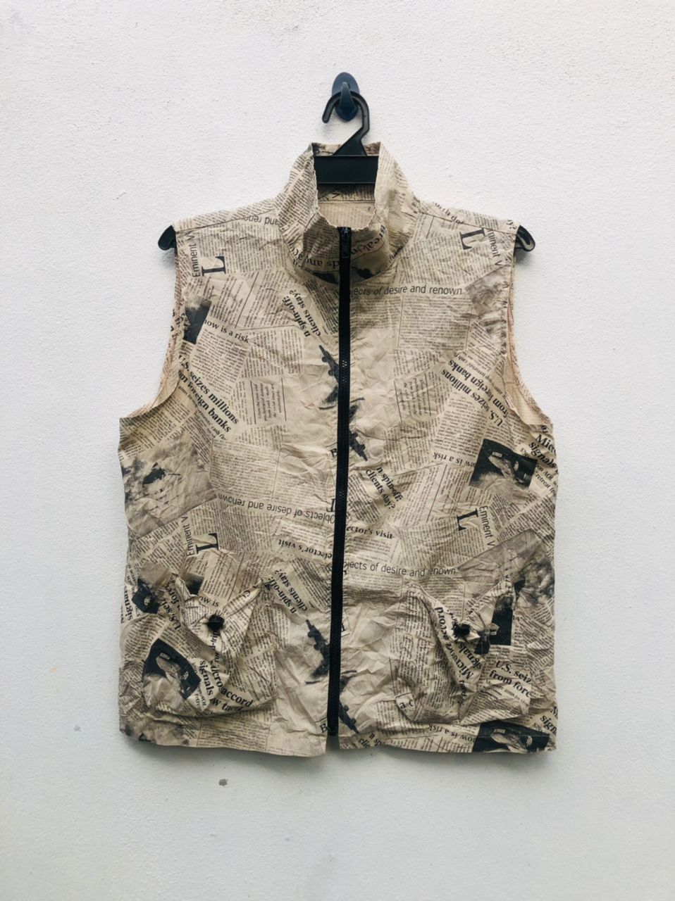 Japanese Brand × Vintage Vintage Japanese Designer Vest Travis Scott Fashion Style Size US M / EU 48-50 / 2 - 1 Thumbnail