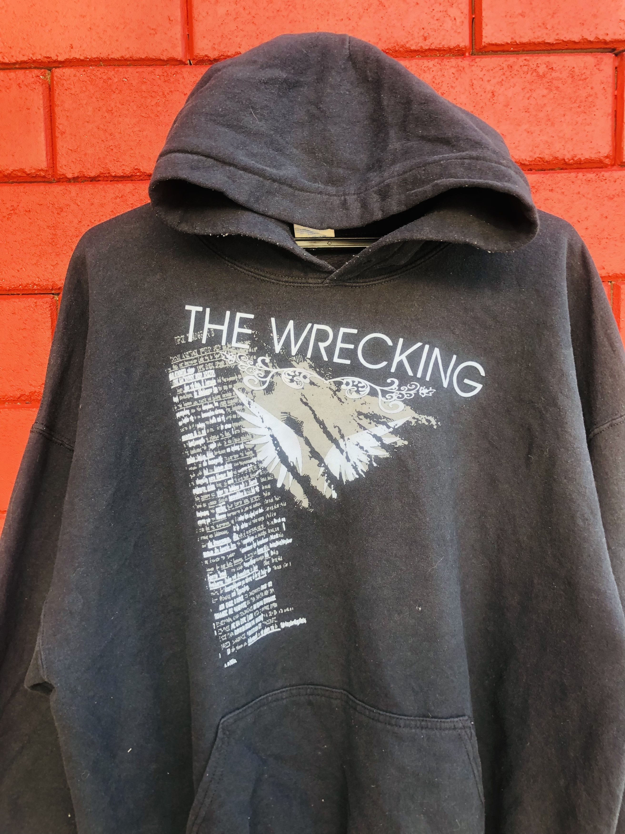 Band Tees × Vintage Vintage The Wrecking Band Music Hoodie Size US XL / EU 56 / 4 - 3 Thumbnail