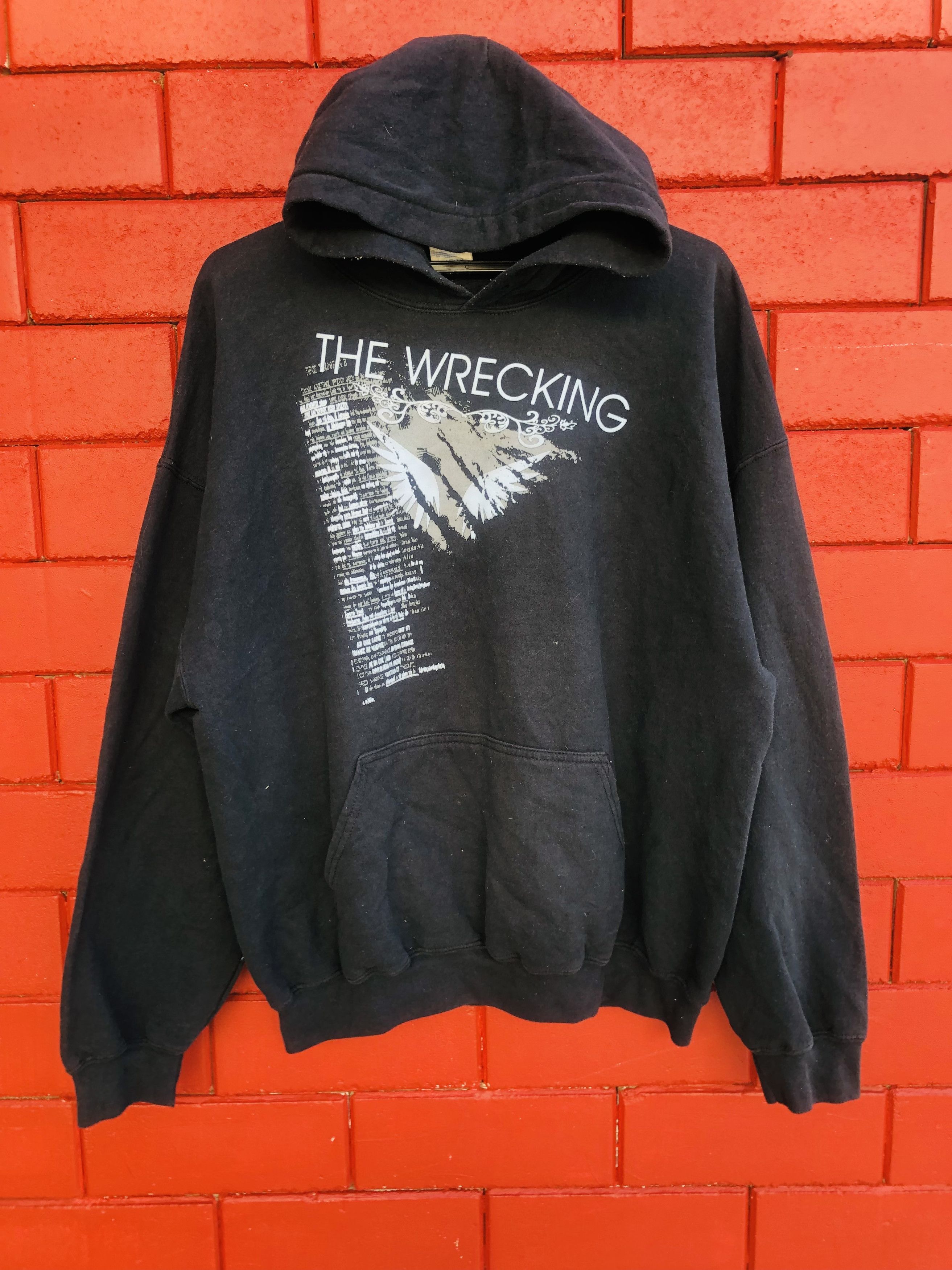 Band Tees × Vintage Vintage The Wrecking Band Music Hoodie Size US XL / EU 56 / 4 - 1 Thumbnail