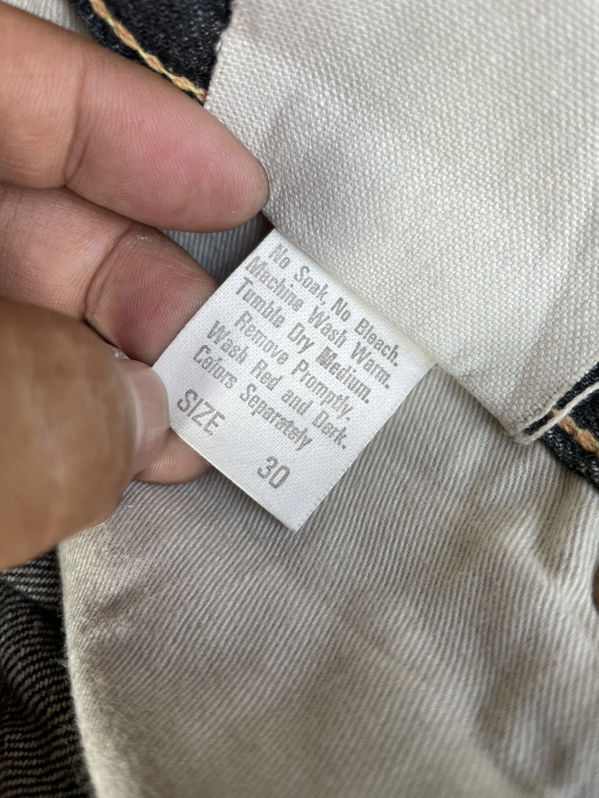 Japanese Brand David Olive Accessories Aging Custom Denim Size US 34 / EU 50 - 16 Thumbnail