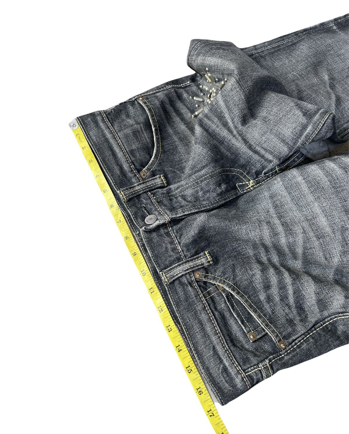 Japanese Brand David Olive Accessories Aging Custom Denim Size US 34 / EU 50 - 2 Thumbnail