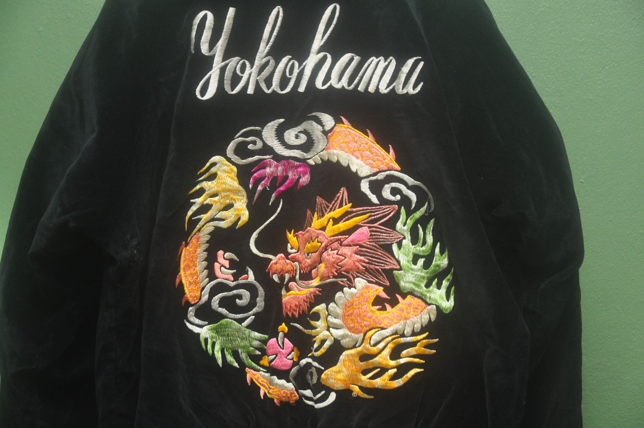 Japanese Brand × Vintage Vtg Motorcycle Reversible Dragon Jacket Travis Scott Style Size US L / EU 52-54 / 3 - 7 Thumbnail
