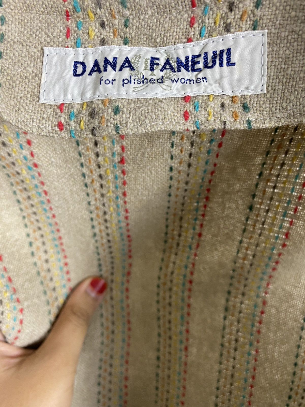 Japanese Brand DANA FANEUIL FOR PLISHED WOMEN VEST STYLE Size US S / EU 44-46 / 1 - 10 Thumbnail