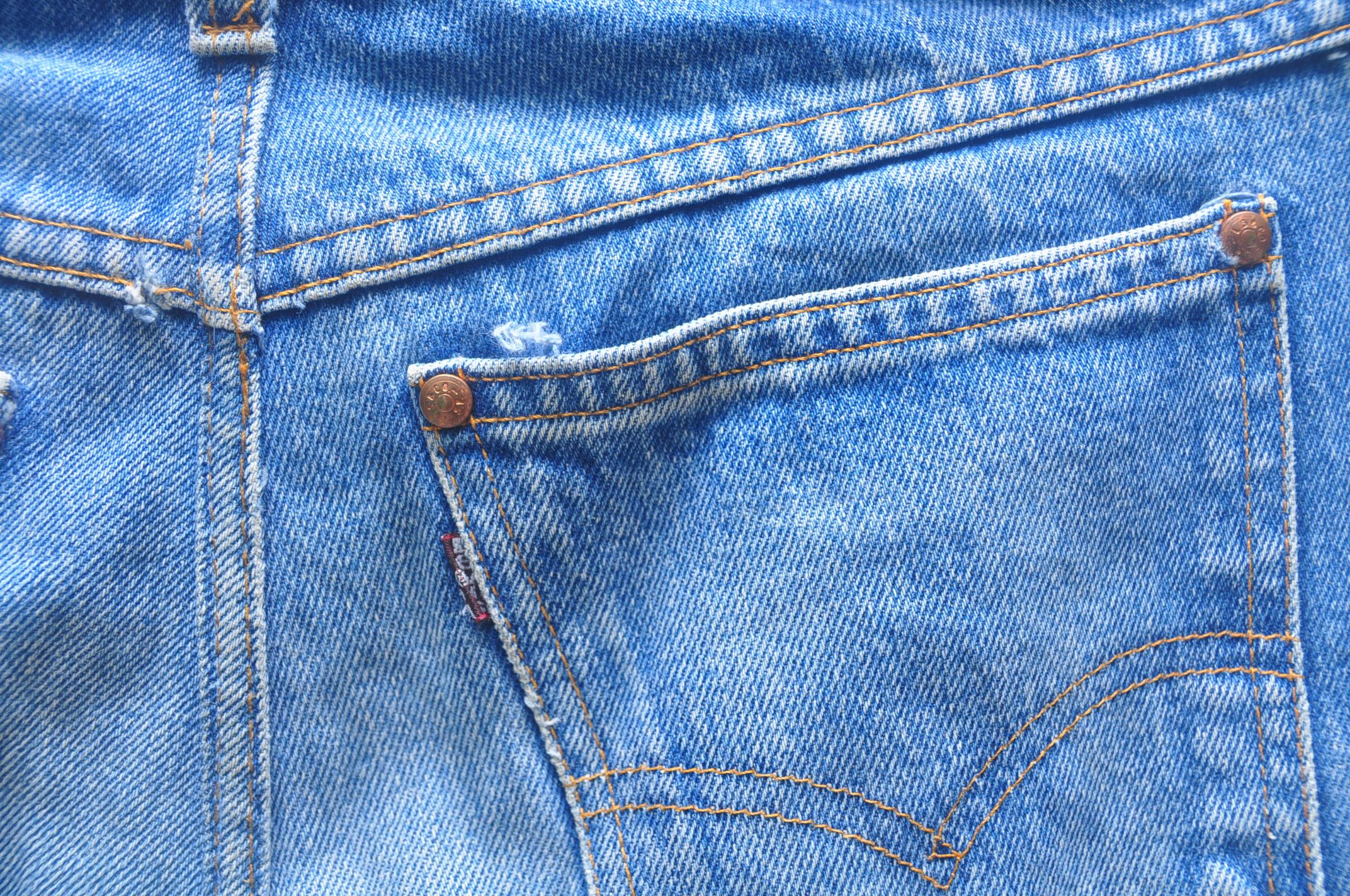 Japanese Brand × Vintage Vintage Levis Distressed Jeans Designer Fashion Style Size US 32 / EU 48 - 10 Thumbnail