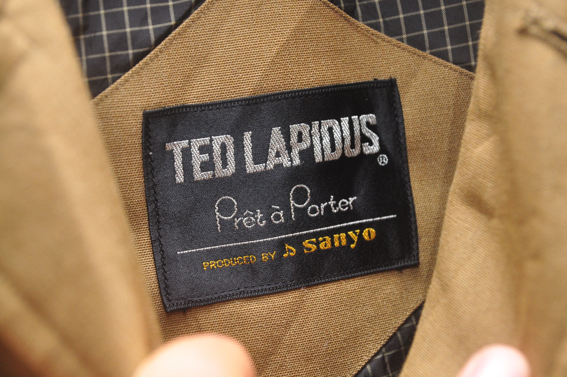 Japanese Brand × TED LAPIDUS × Vintage Vintage Ted Lapidus Designer Fashion Style Long Coat Size US L / EU 52-54 / 3 - 6 Thumbnail