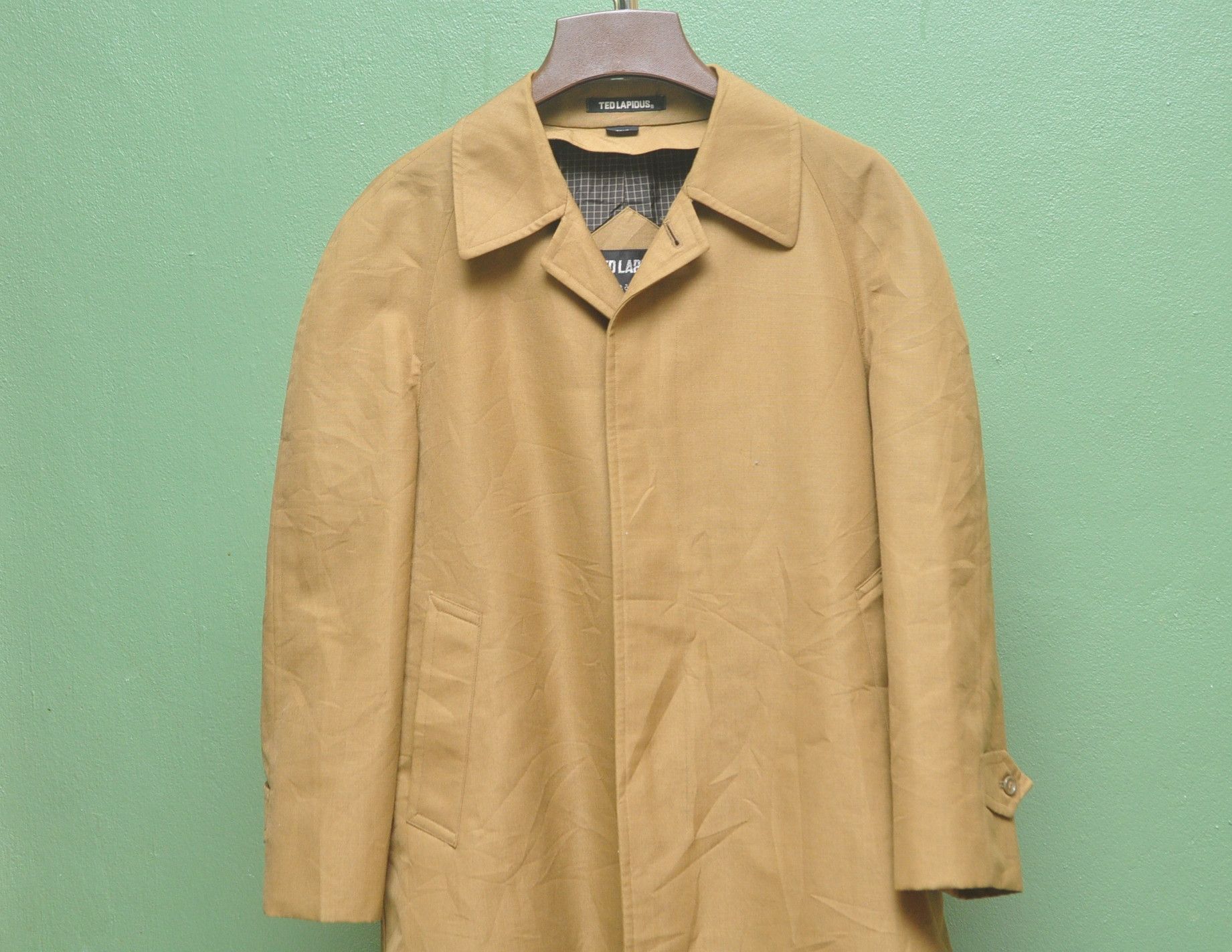 Japanese Brand × TED LAPIDUS × Vintage Vintage Ted Lapidus Designer Fashion Style Long Coat Size US L / EU 52-54 / 3 - 2 Thumbnail