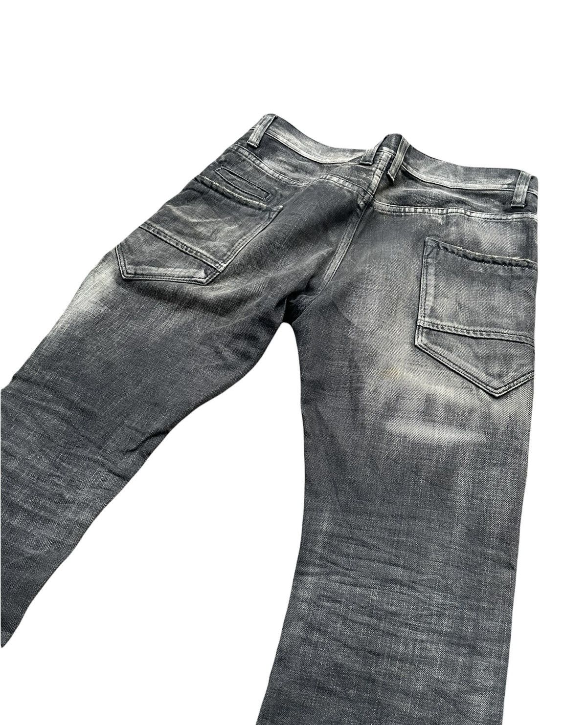 Japanese Brand Plag Aging Wash & Rework Zig Zag Denim Size US 32 / EU 48 - 8 Thumbnail