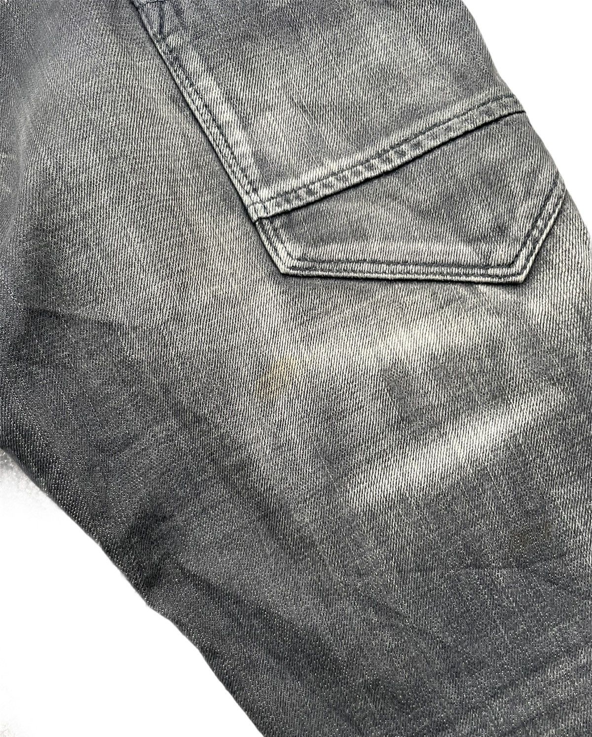 Japanese Brand Plag Aging Wash & Rework Zig Zag Denim Size US 32 / EU 48 - 10 Thumbnail