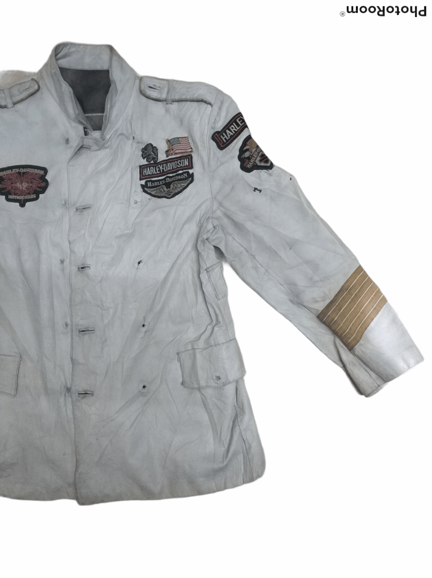 Harley Davidson 🔥Rare Vintage Harley Davidson Pilot Jacket Size US S / EU 44-46 / 1 - 4 Thumbnail